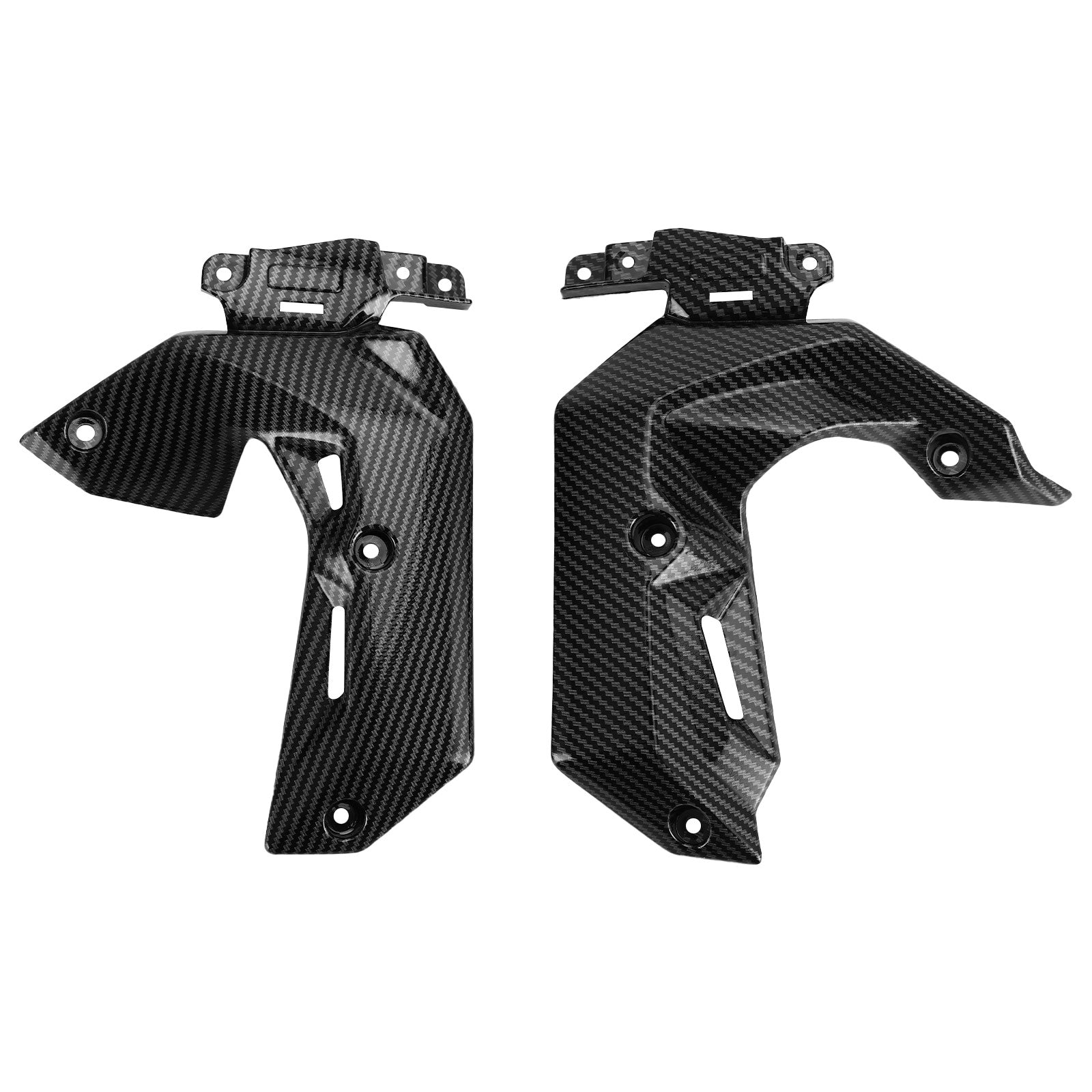 Capot de carénage de panneau de couverture de radiateur latéral en plastique ABS pour Kawasaki Z650 2017-2019