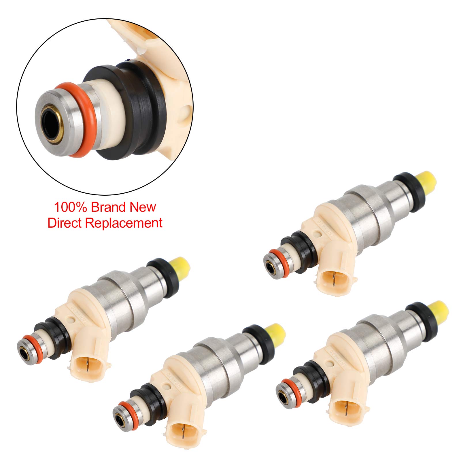 Injecteurs de carburant Suzuki Sidekick X-90, 1,6 l, pour Chevy Tracker, INP-470, 4 pièces