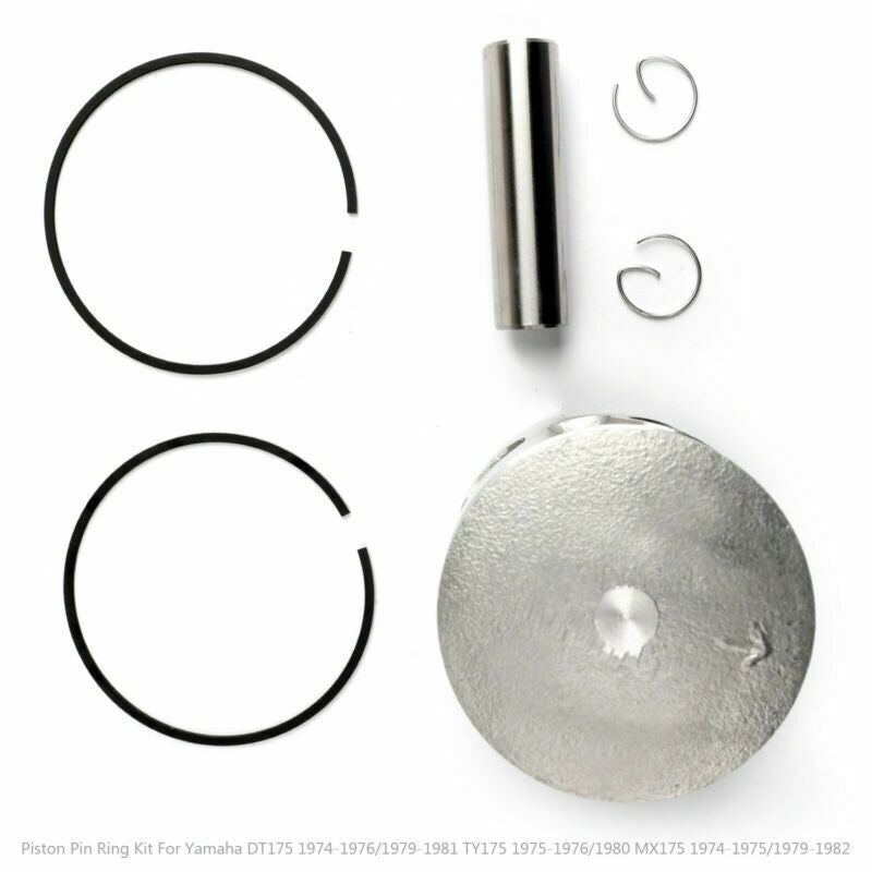 Zuigerset +0,50 voor Yamaha 175DT 175MX YT175 1974-1982 Boring 66,50 mm