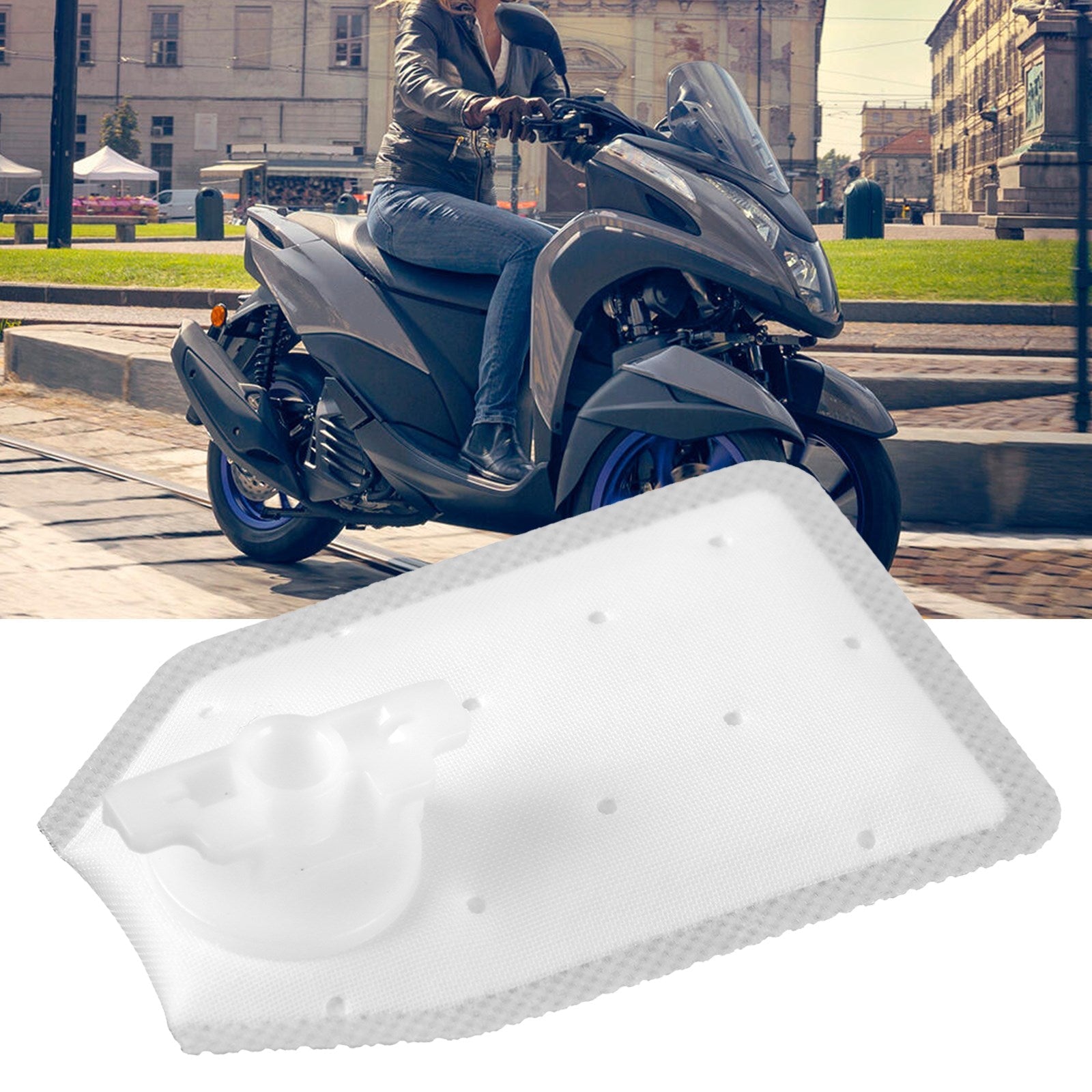 Filtro de combustível Filtro de bomba de combustível para Yamaha Tricity 125 Grand Filano #1SH-E3915-00 genérico