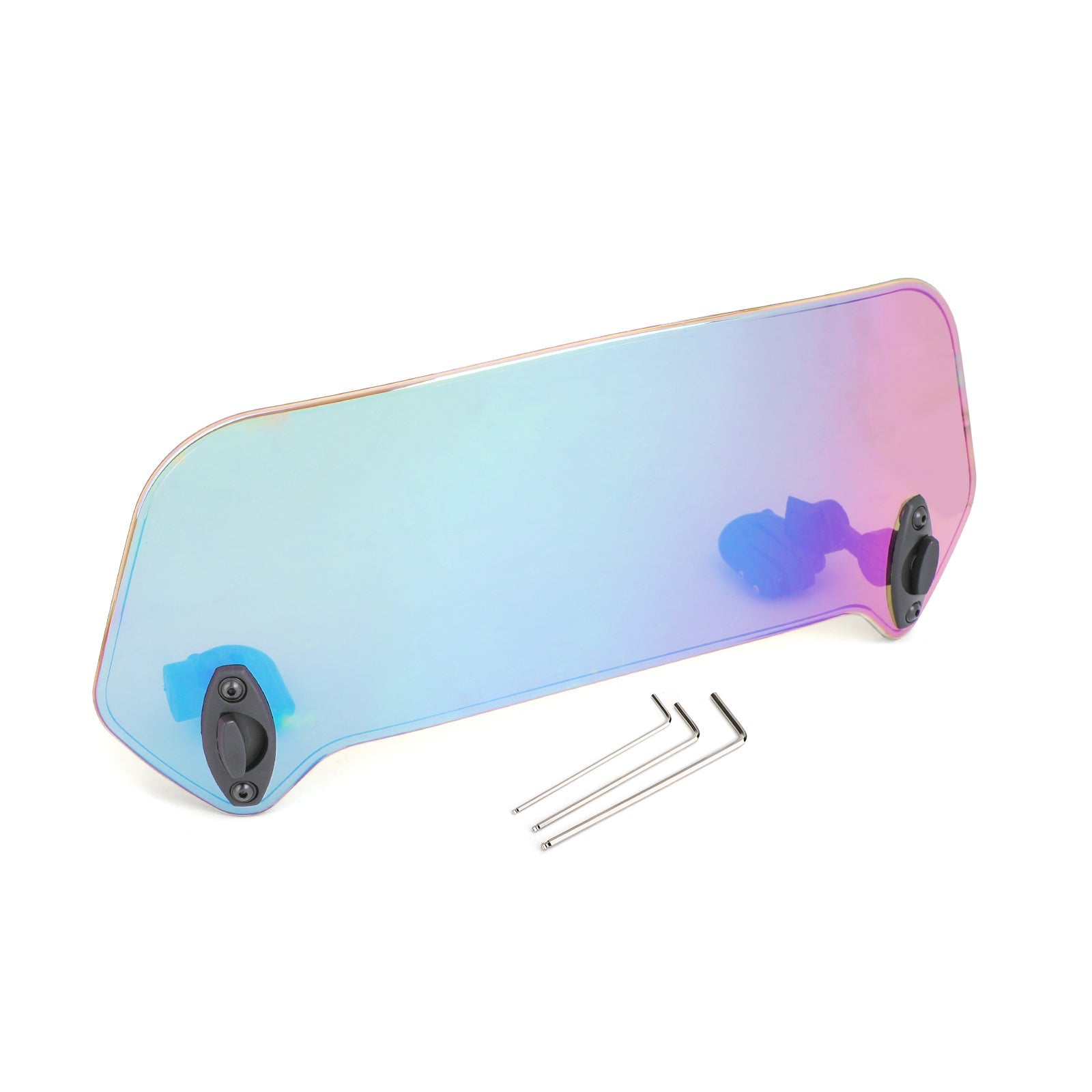 Extension de pare-brise à Clip réglable pour moto, déflecteur de vent