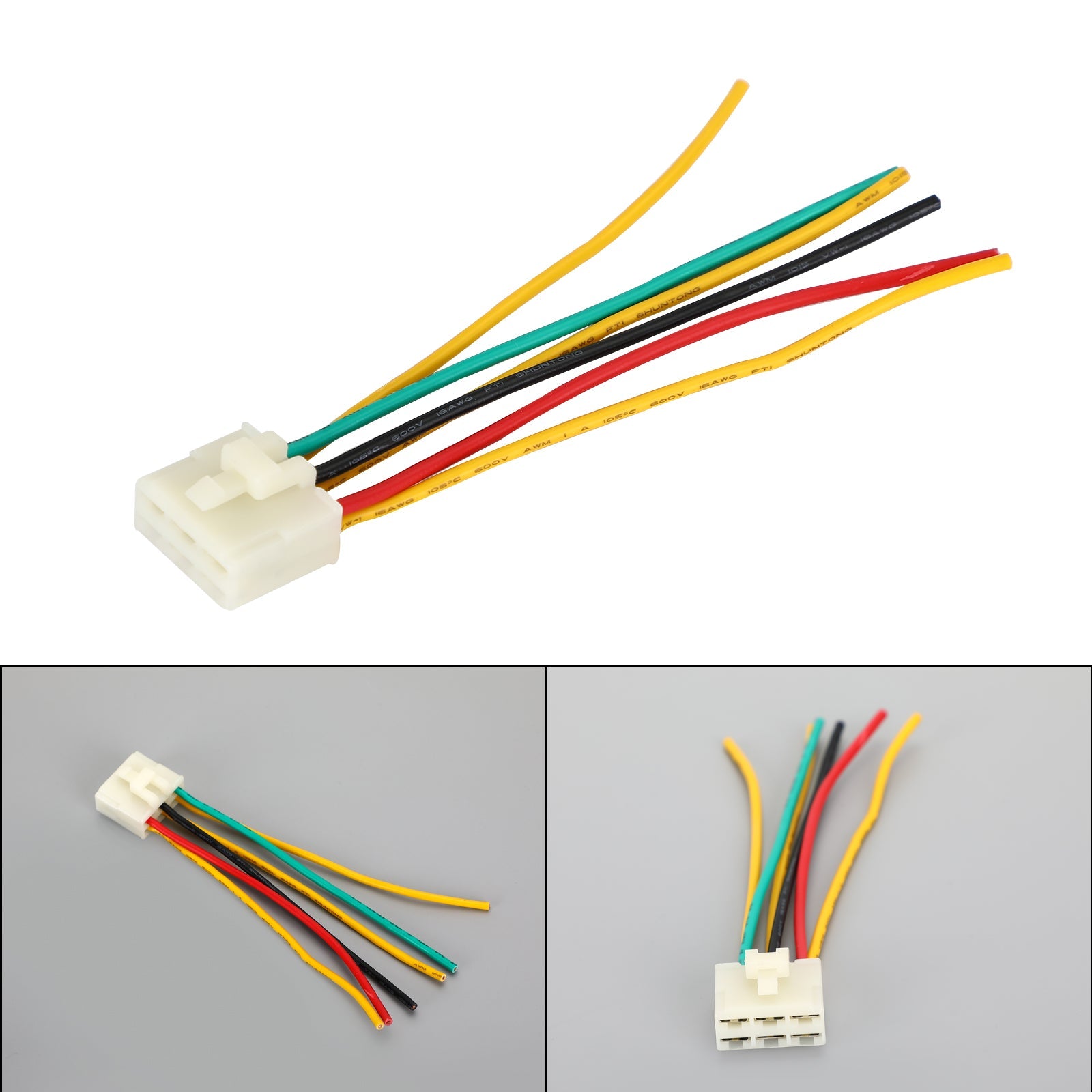 Conector rectificador regulador apto para Honda NX125 Kawasaki ZZR600 ZR-7 genérico