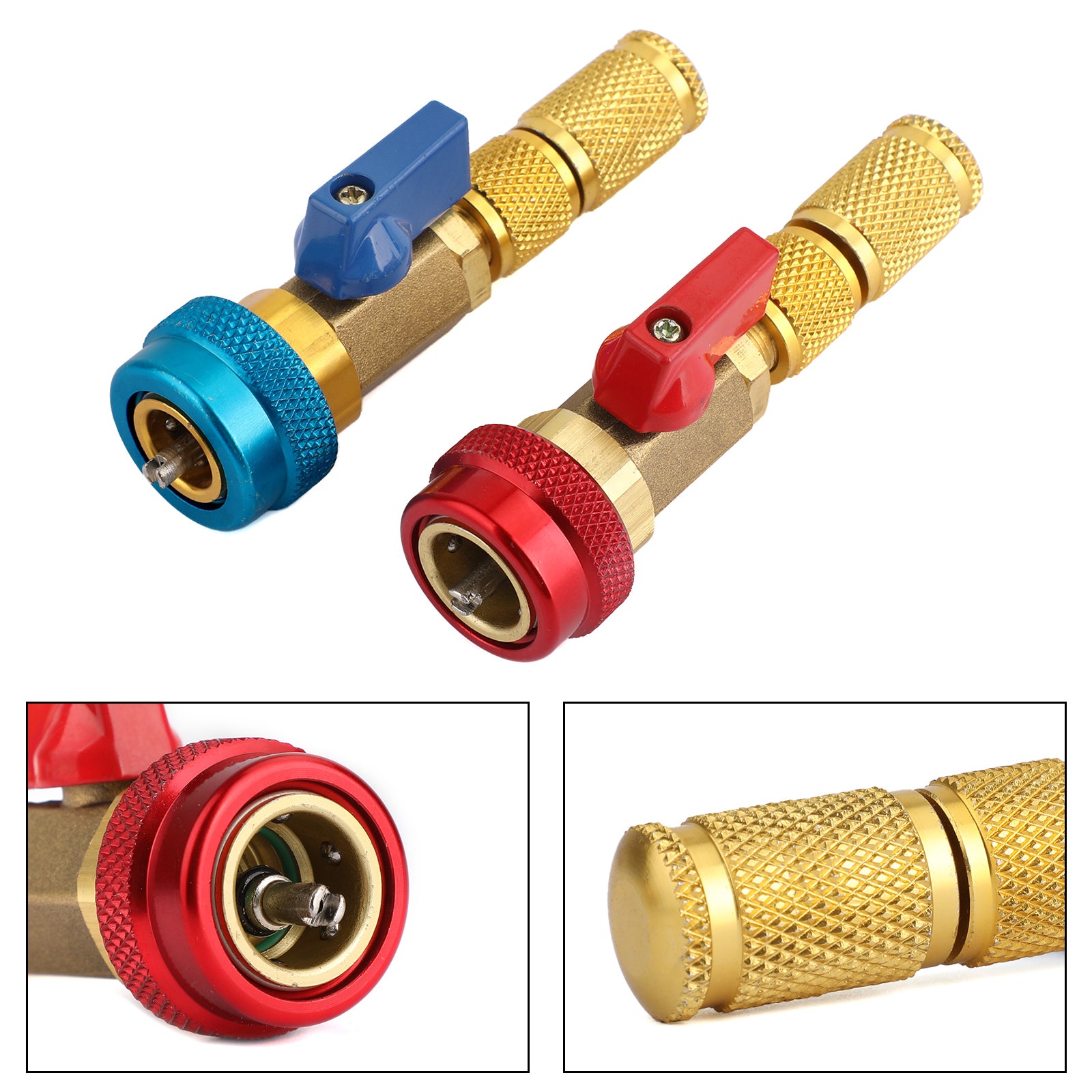 HVAC AC-ventilkärna hög & Lågtrycksverktyg för snabb borttagning av R134A R12