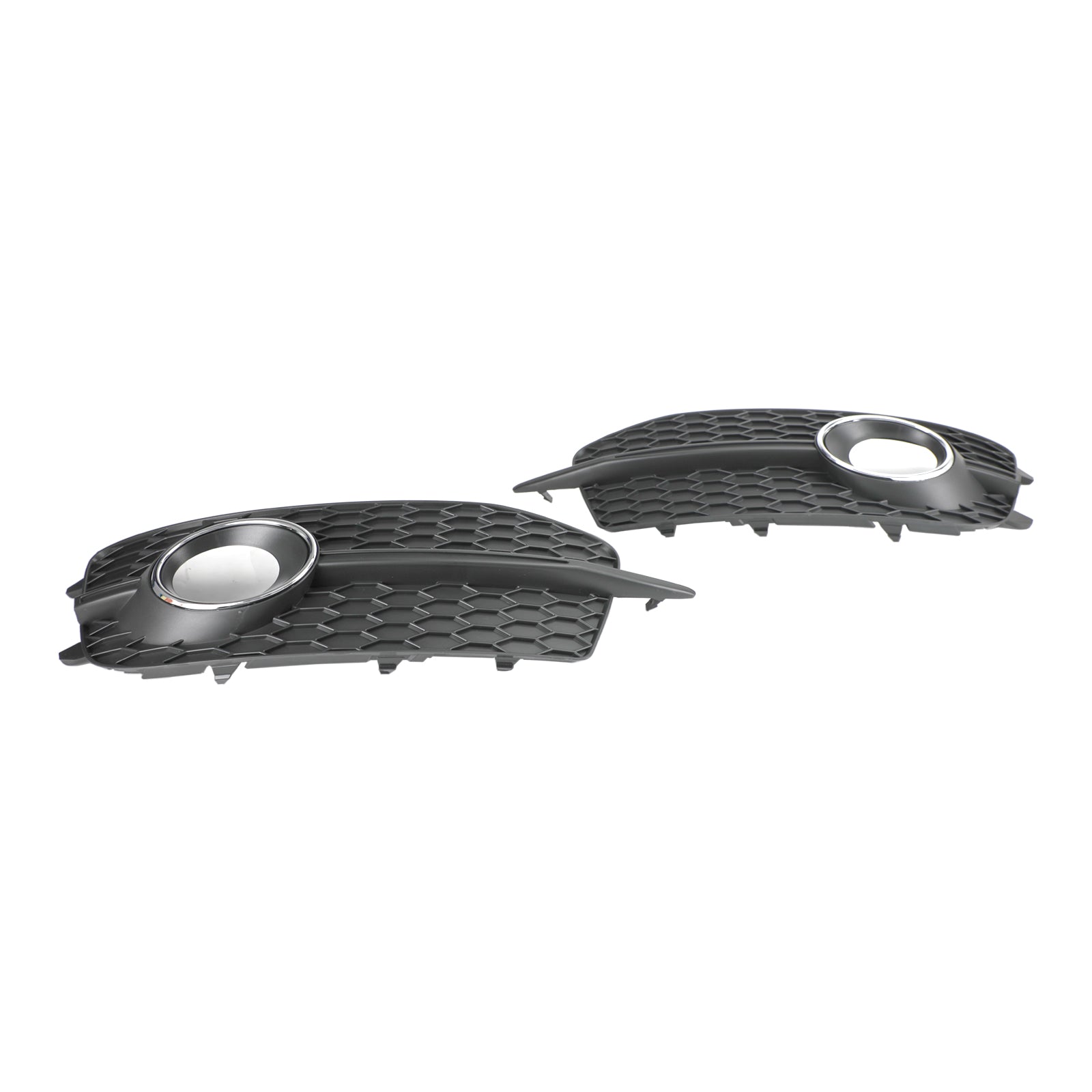 2012-2014 Audi Q3 S-Line 2pcs Bumper Fog Light Grill Grille 8U0807681DSP9