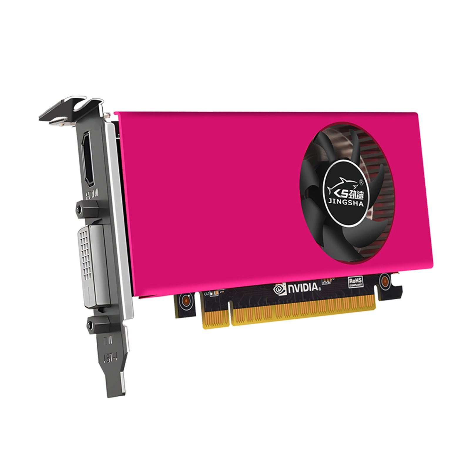 GT740 4G Uavhengig grafikkort Datamaskinbelysningskort HD Display Interface