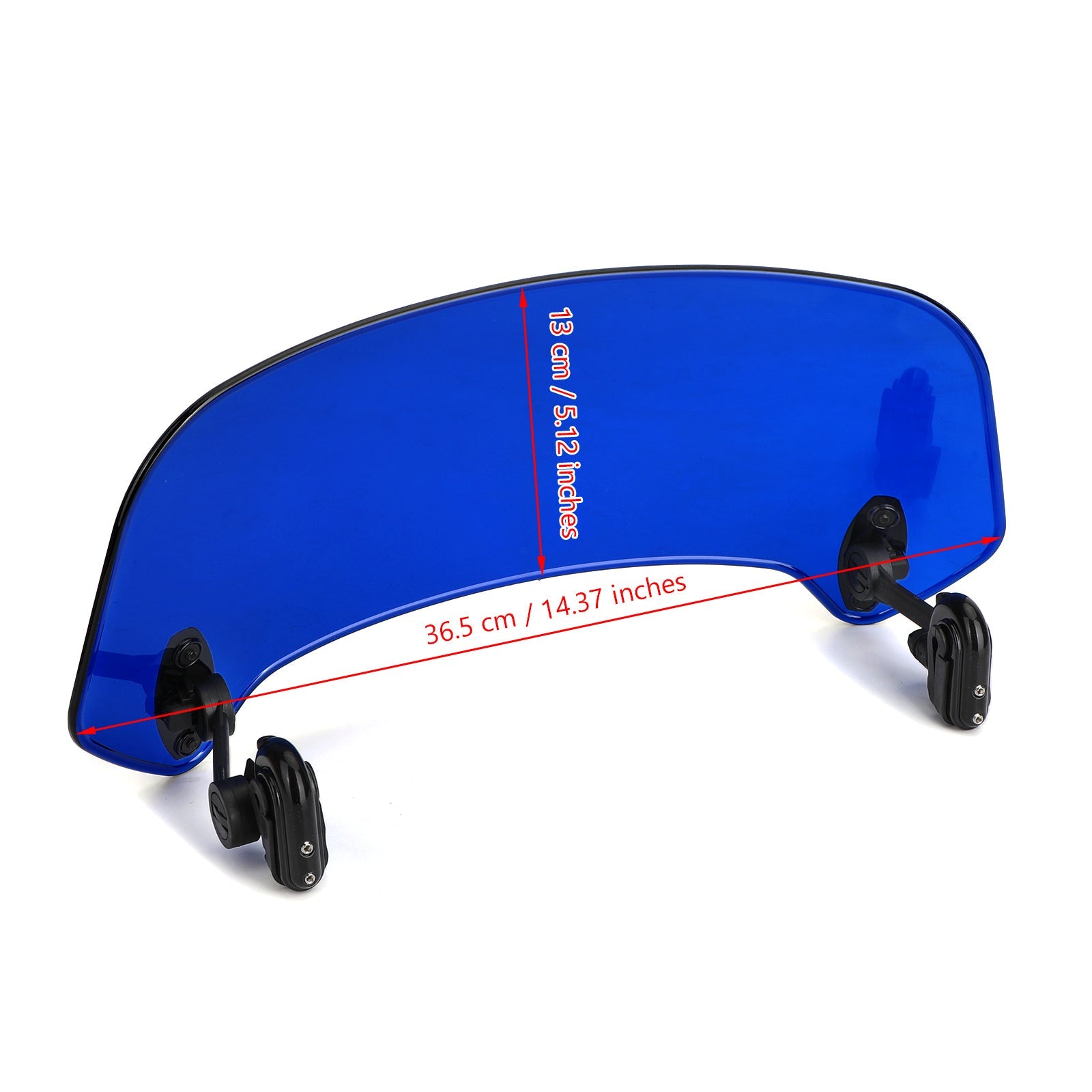 Extension de pare-brise à Clip réglable pour moto, déflecteur de vent