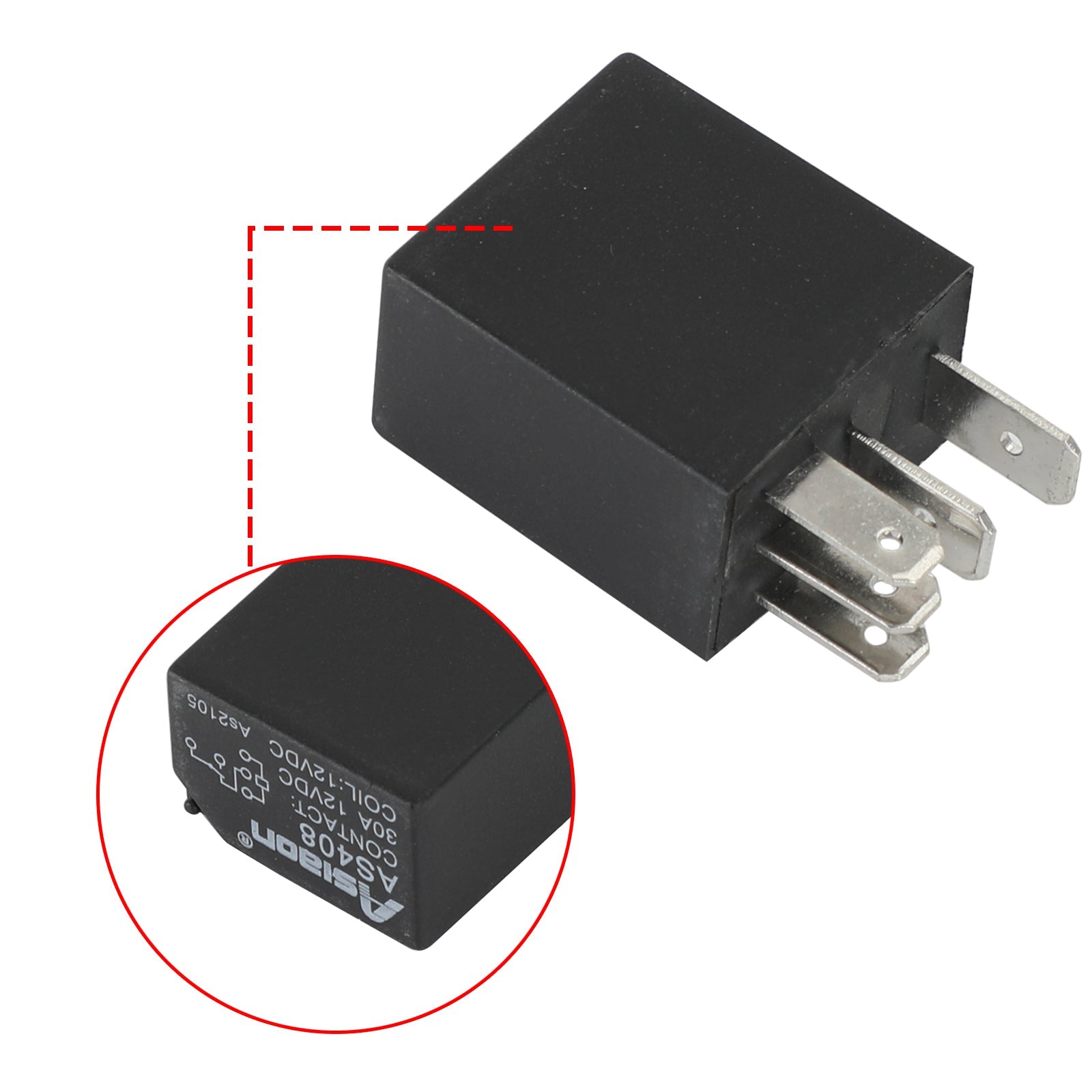 Auxiliary Relay 9010-150350 för CFMOTO Hydraulic CF 500 800 X5 X6 X8 SWB LWB Generic