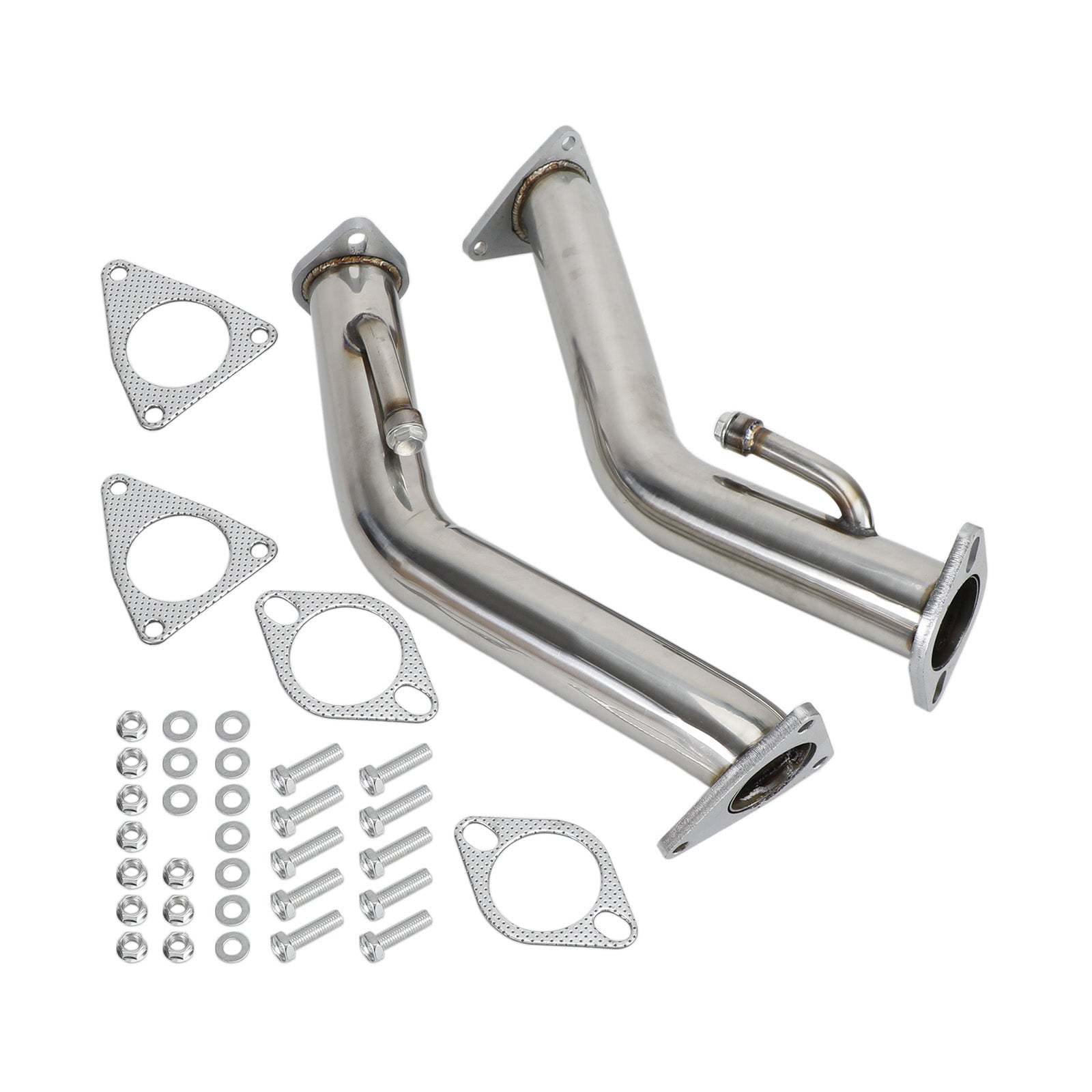 Nissan 370Z Z34 uit 2009-2018 2.5" Testpijpen Uitlaat DownPipe Fedex Express