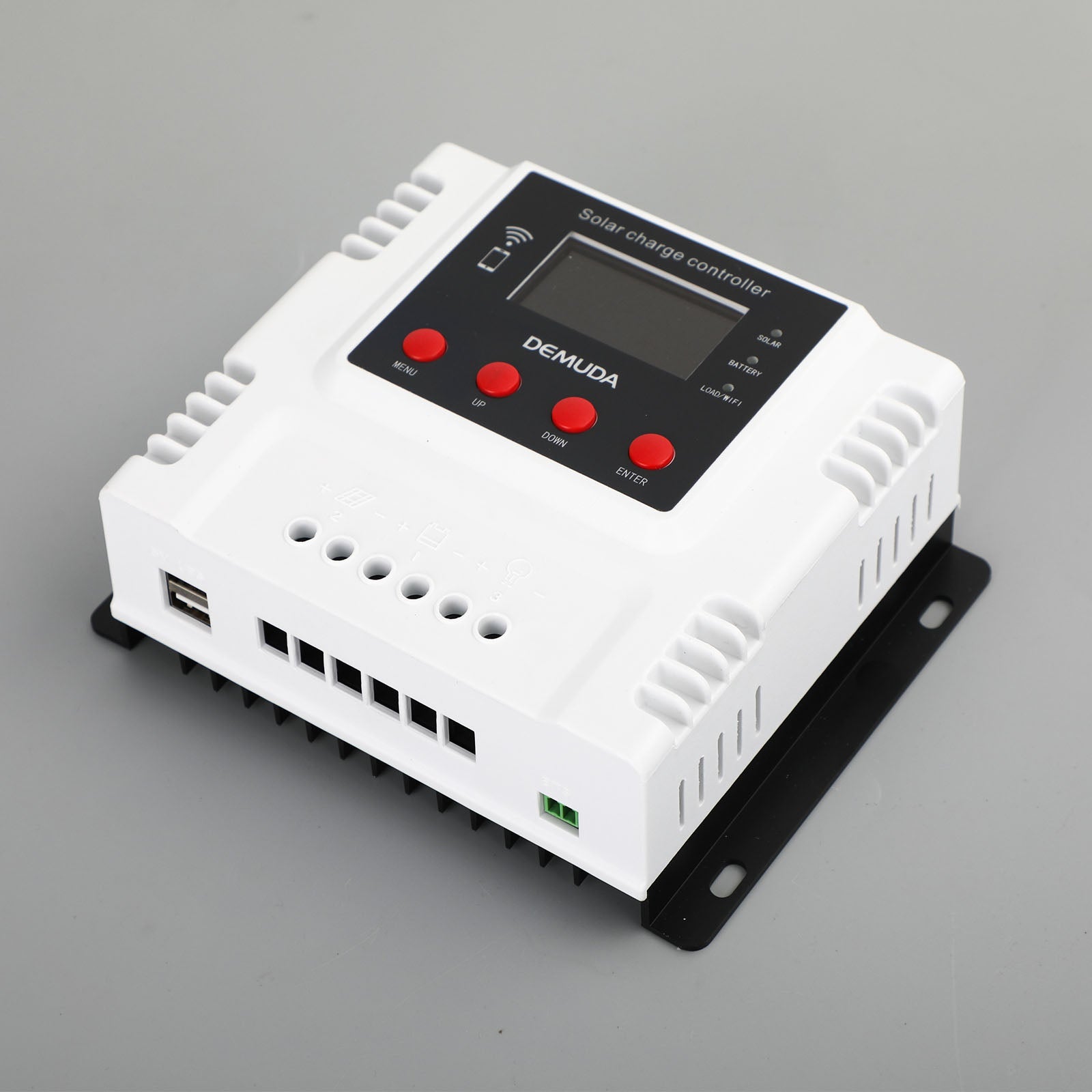 10A-60A 12V 24V 48V SOLAR COLADE Controller med WiFi Monitor PWM LCD Regulator