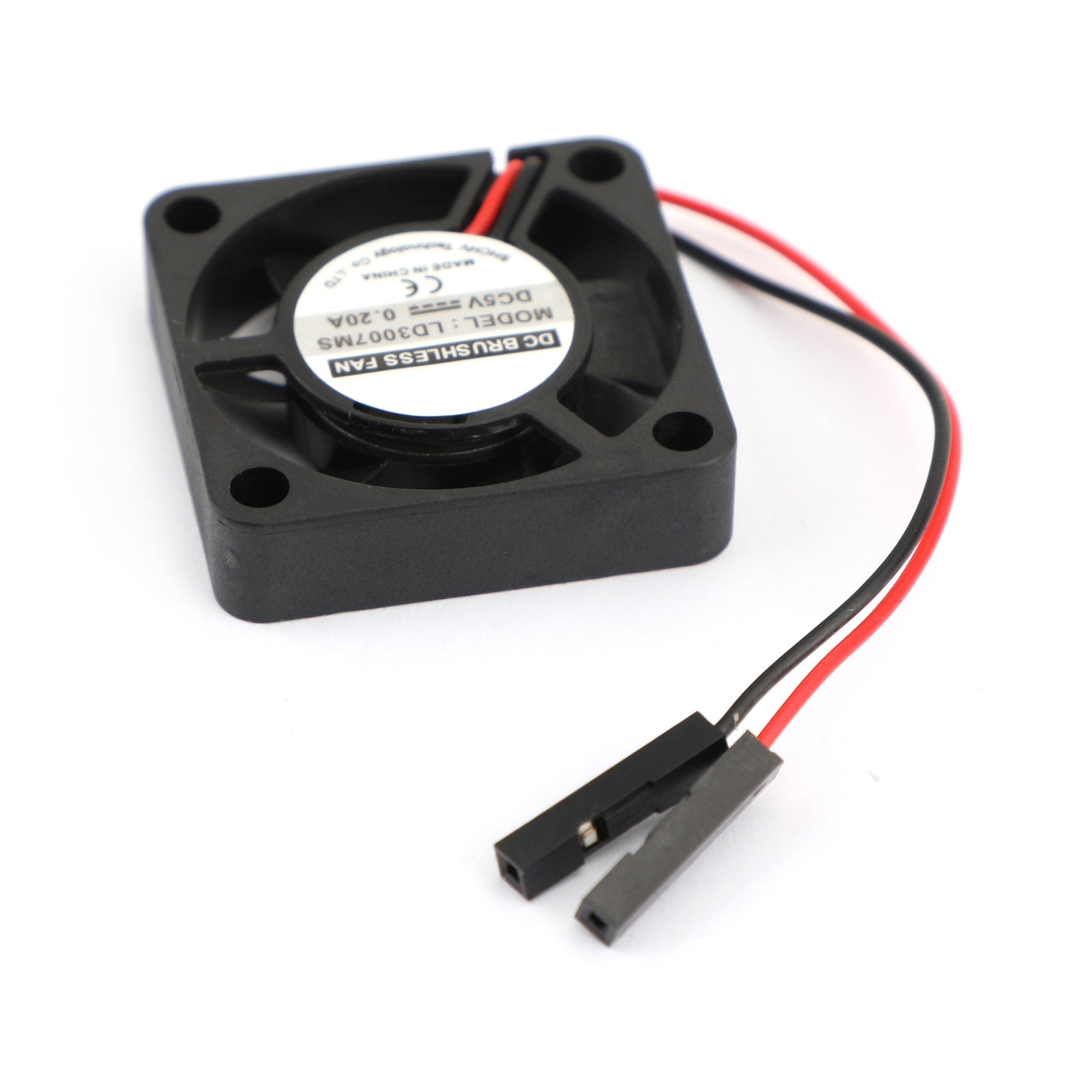 Ventilador de refrigeración de 2 pines, 30MM x 30MM, 3007, 5V, radiante para Raspberry Pi 3 Modelo B 4B 2B B
