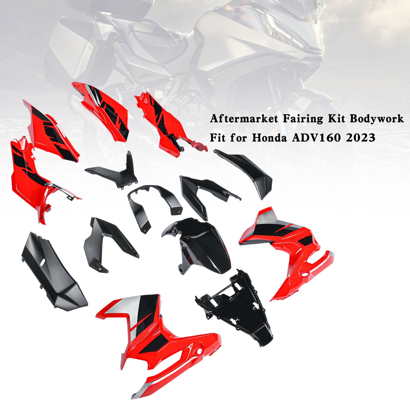 2023 Honda Adv 160 Adv160 Kit de carénage Kit de carrosserie
