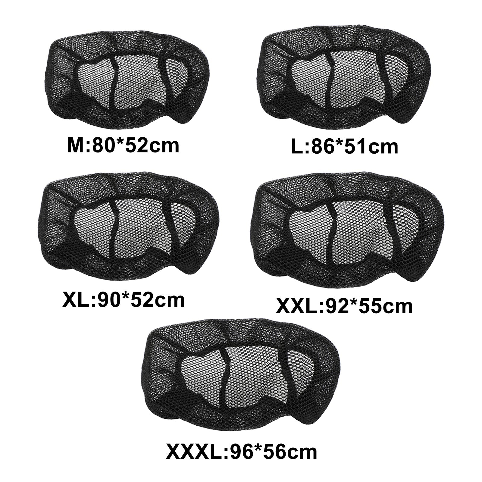 Hittebestendig Net Seat Mesh Cover Universeel Voor Motor Scooter Motor XXXL