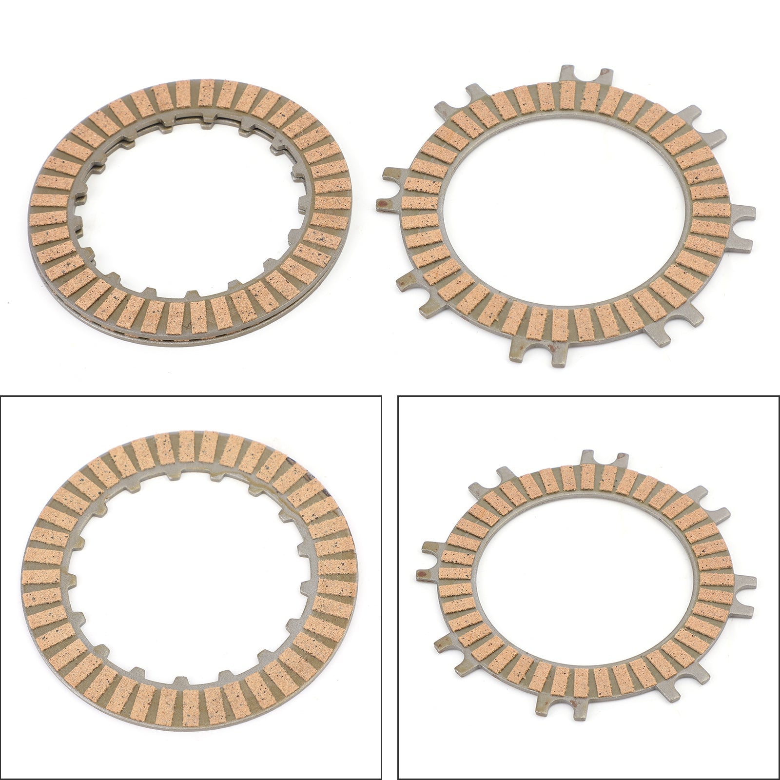 Clutch Friction Plate Kit Set för Honda C50 C70 C90 CRF50F XR50R XR70R 1972-2018 Generisk