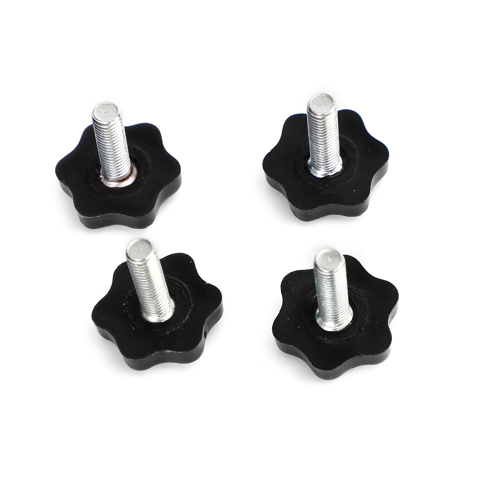 Parafusos de trava da alavanca do alforje & Conjunto de porcas pretas para Glide King Touring 96-19