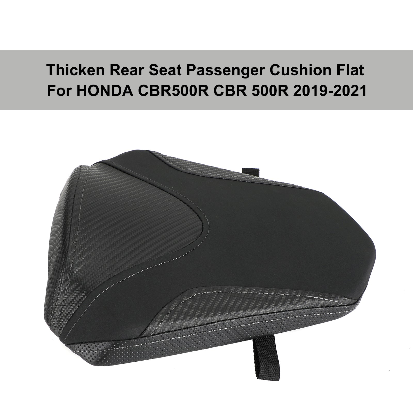 HONDA CBR500R 2019-2021 Cojín de pasajero para asiento trasero grueso plano