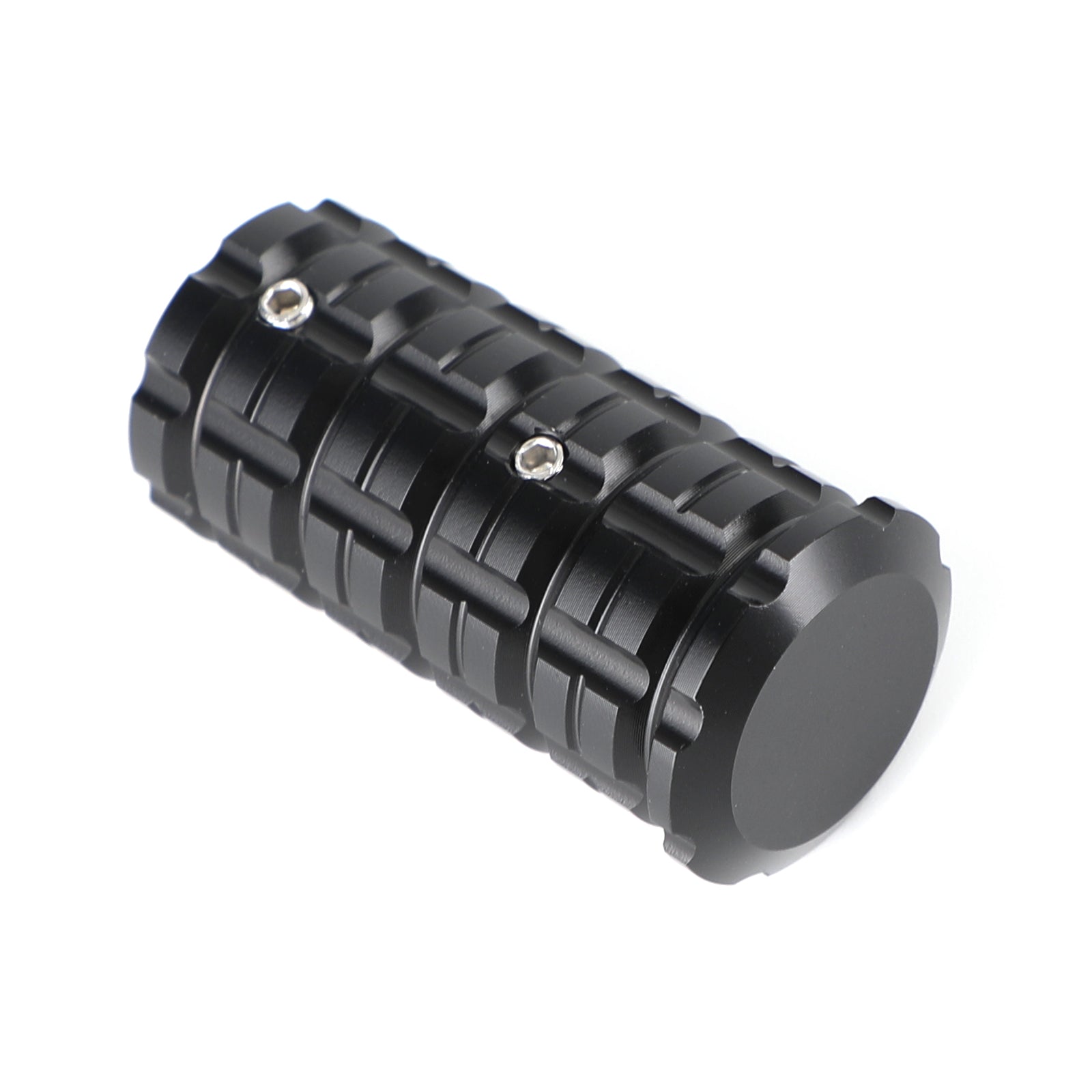 Extensor de clavija de extensión de pedal de freno de aluminio universal para la mayoría de motocicletas gris genérico