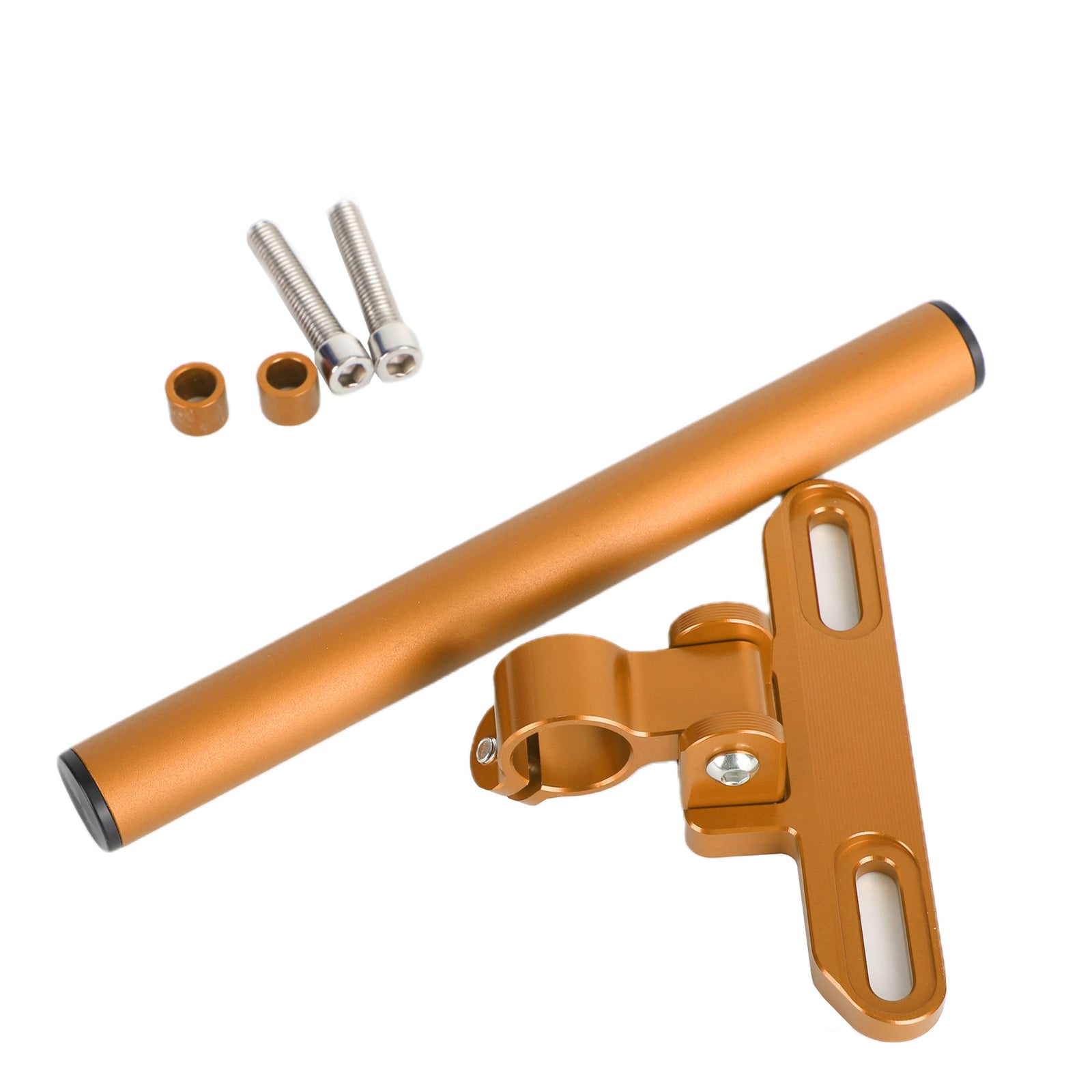 Soporte De Navegación Para Teléfono Soporte De Extensión Gps 22 Mm Para Motocicleta Moto Plata Genérico