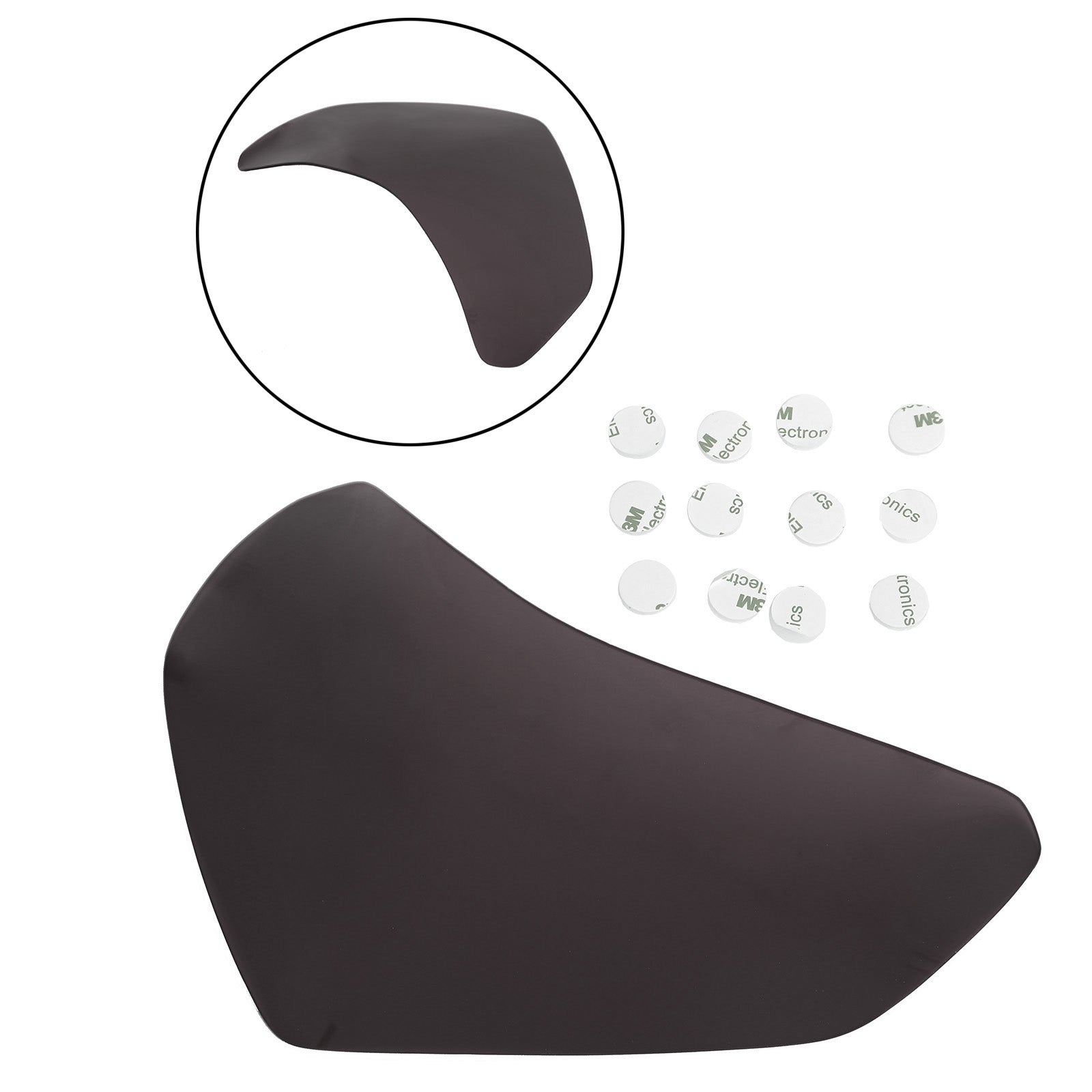 Protector de lente de faro apto para Suzuki Gsxr1000 Gsxr 1000 00-02 azul genérico