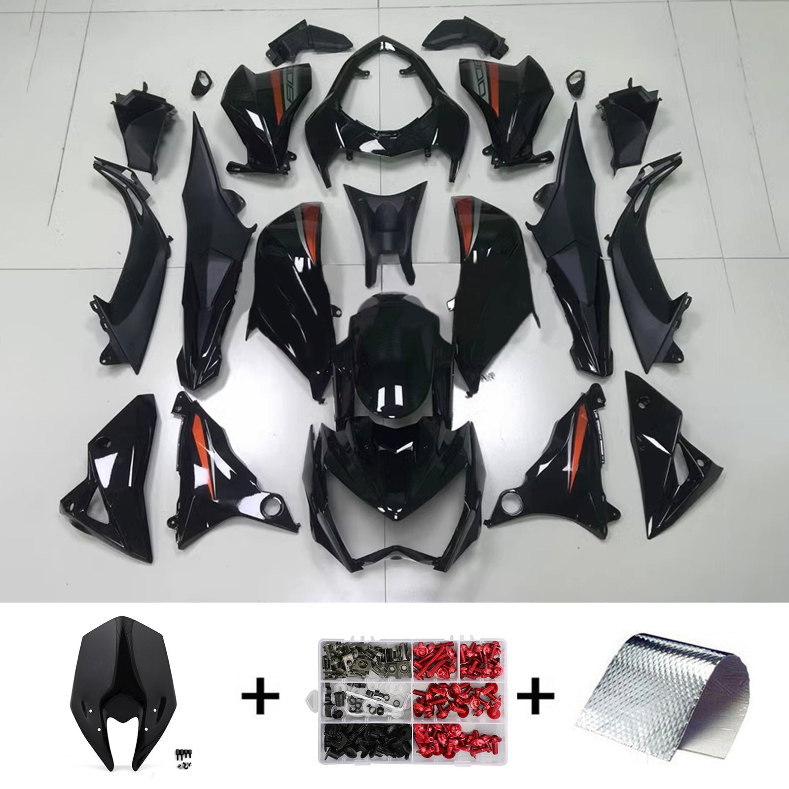 2013-2018 Kawasaki Z800 Injekčná kapotážová súprava Bodywork plast#117