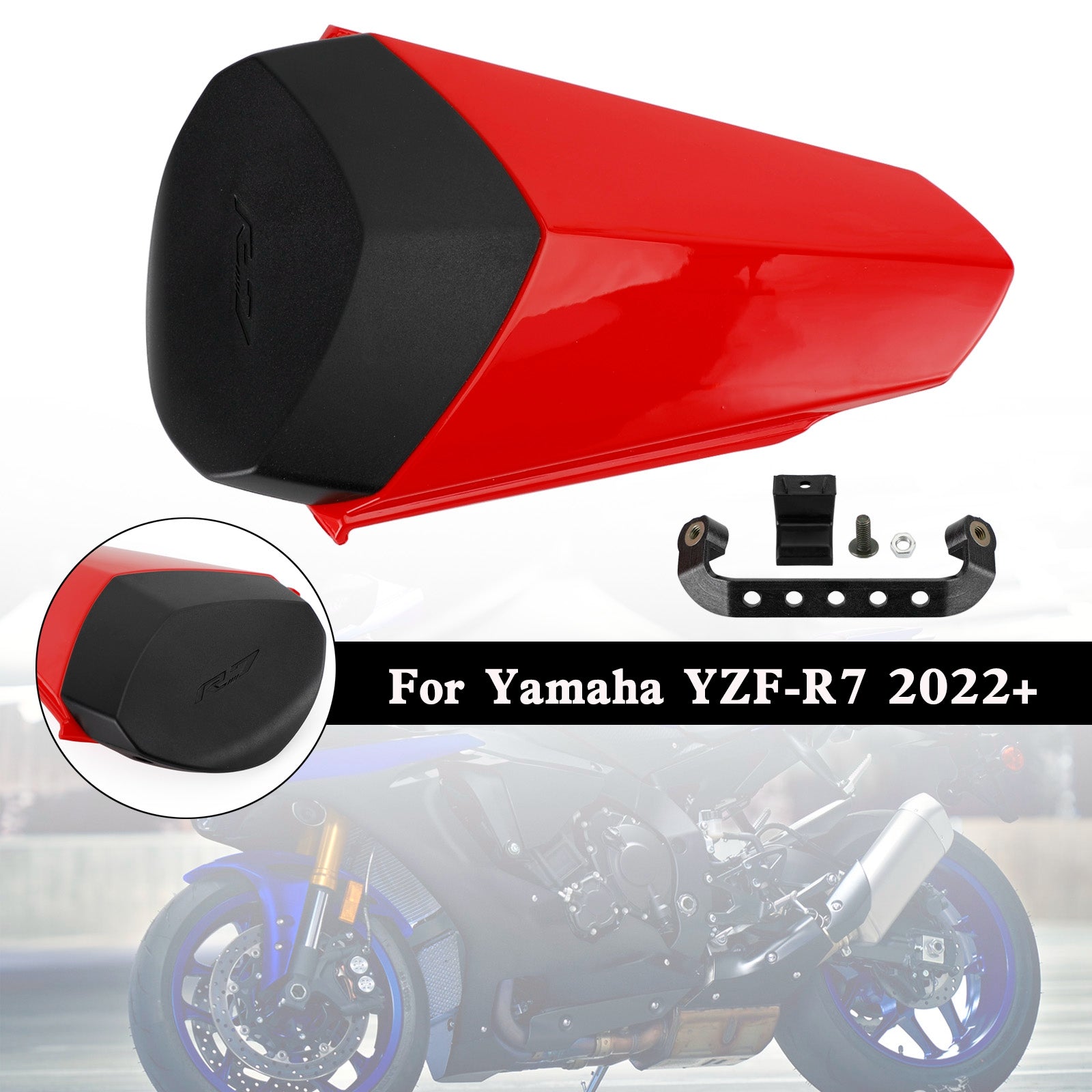 2022-2023 YAMAHA YZF-R7 YZF R7 zadné sedadlo Cover Cover COWL COWL