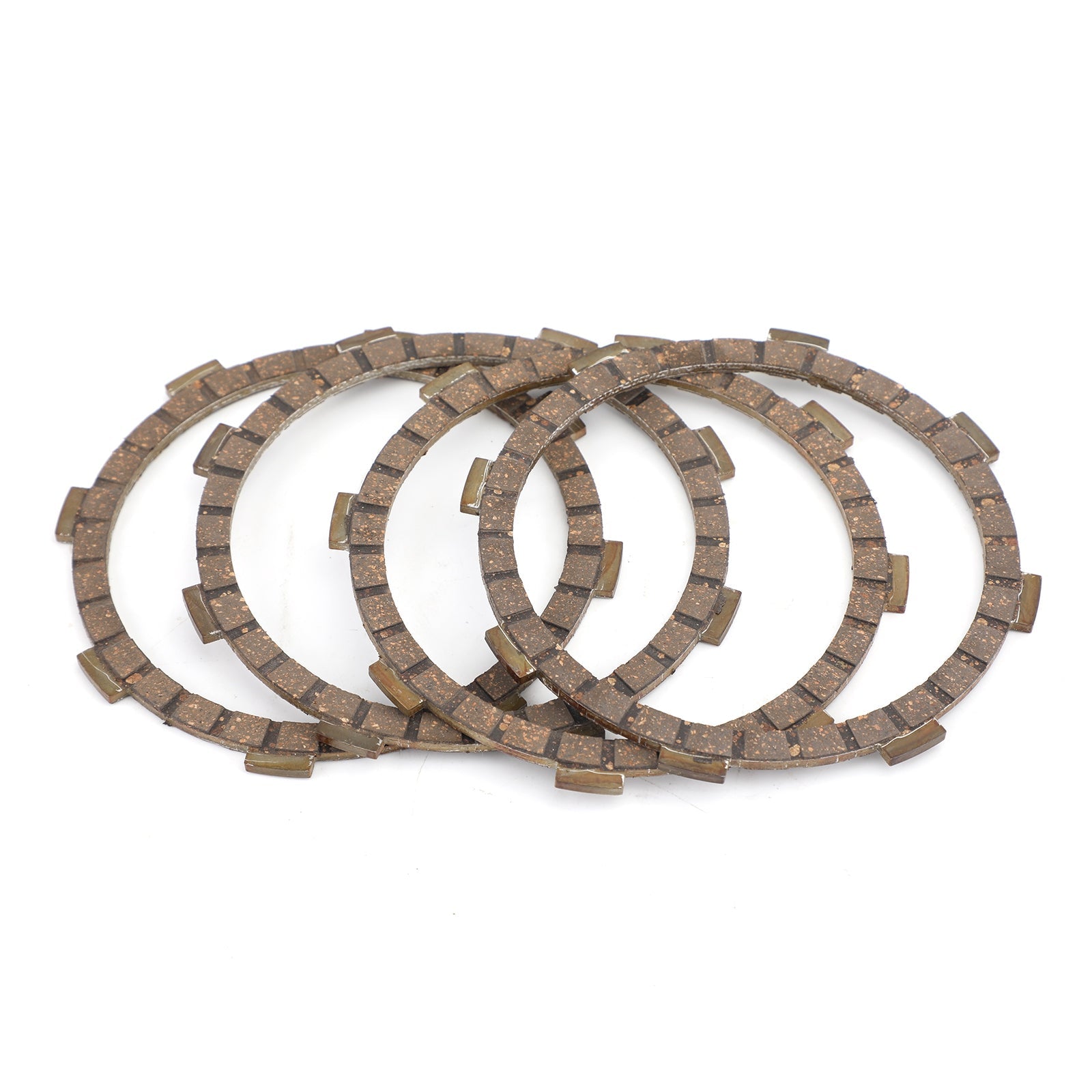 Kopplingssats stål & Friktionsplattor för Yamaha YB100 DX100 L5 L5T L5TA 1969-1987 Generisk