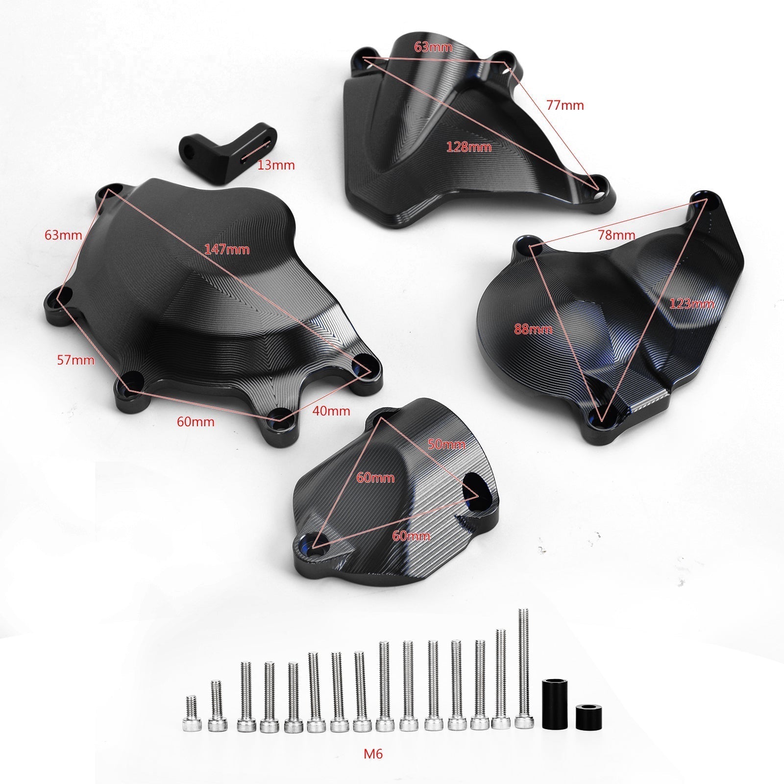 Ochranný kryt motora Hliník pre BMW S1000RR 19+ S1000XR 20+