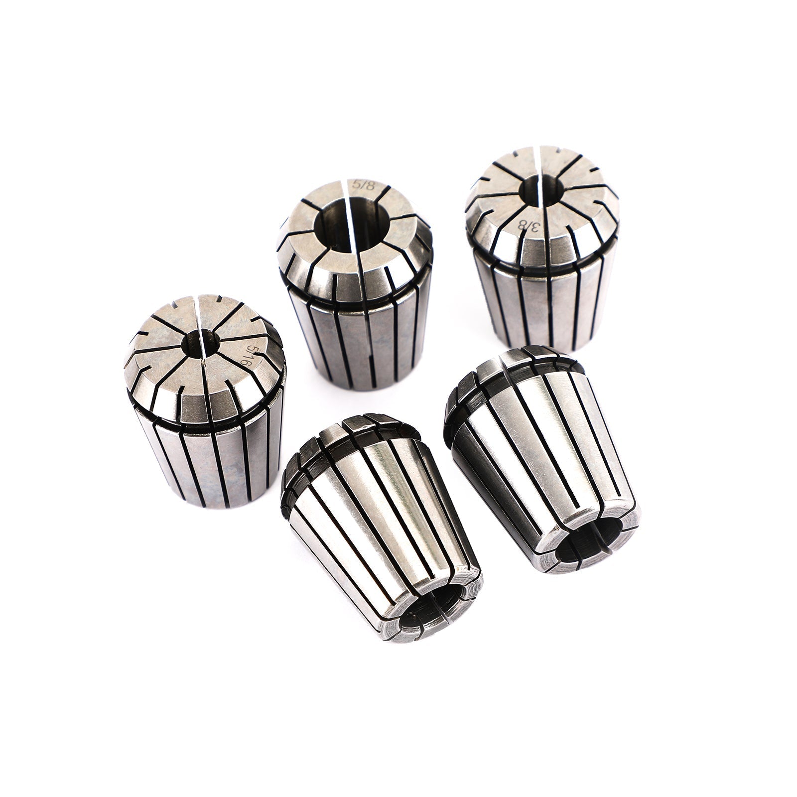 8pcs ER32 Spring Collet Set for CNC Milling Lathe Tool Graving Machine Steel