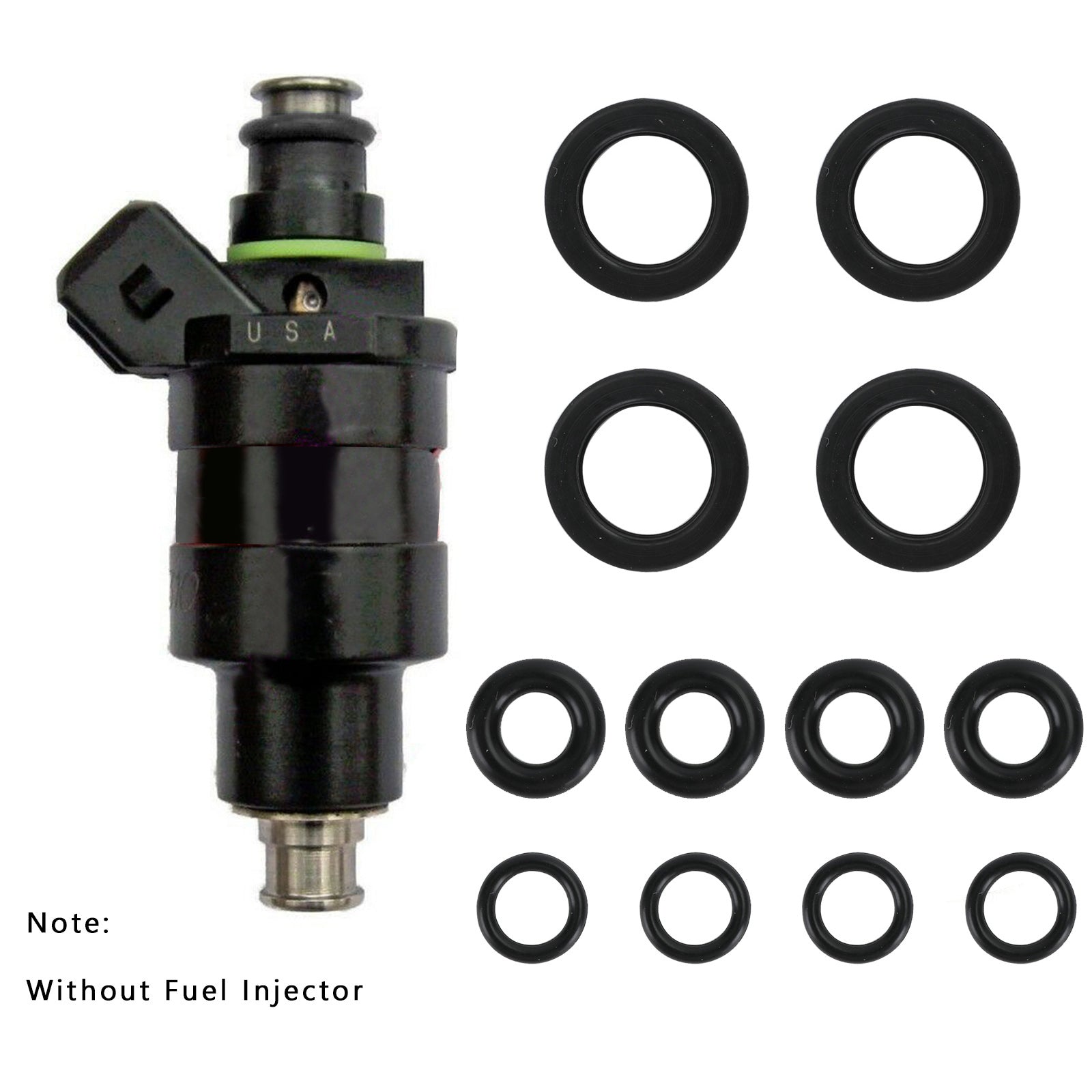 Kit de réparation de joint torique d'injecteur de carburant, 4 pièces, adapté à Honda Accord Civic Odyssey générique