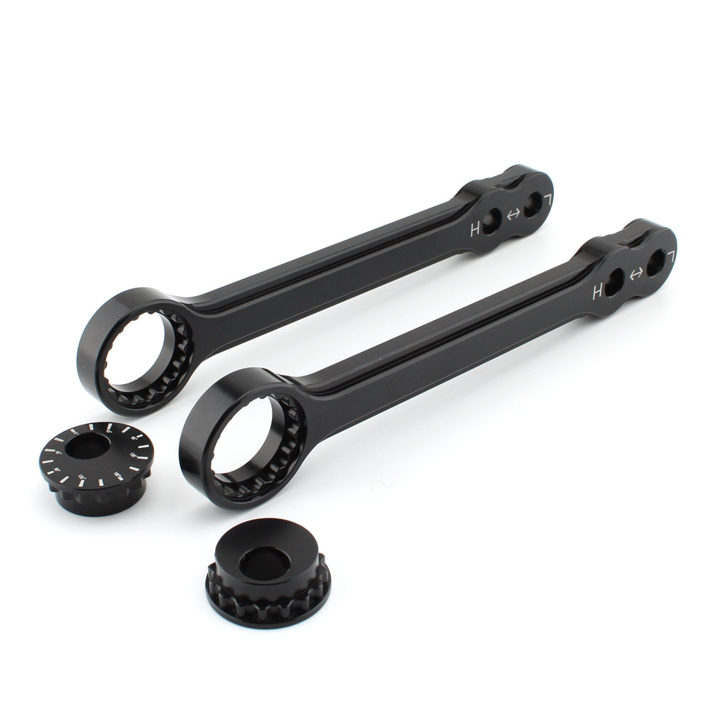 Kawasaki Ninja 400 250 Z400 Z250 13-23 Kit de maillons d'abaissement en aluminium CNC 40 mm