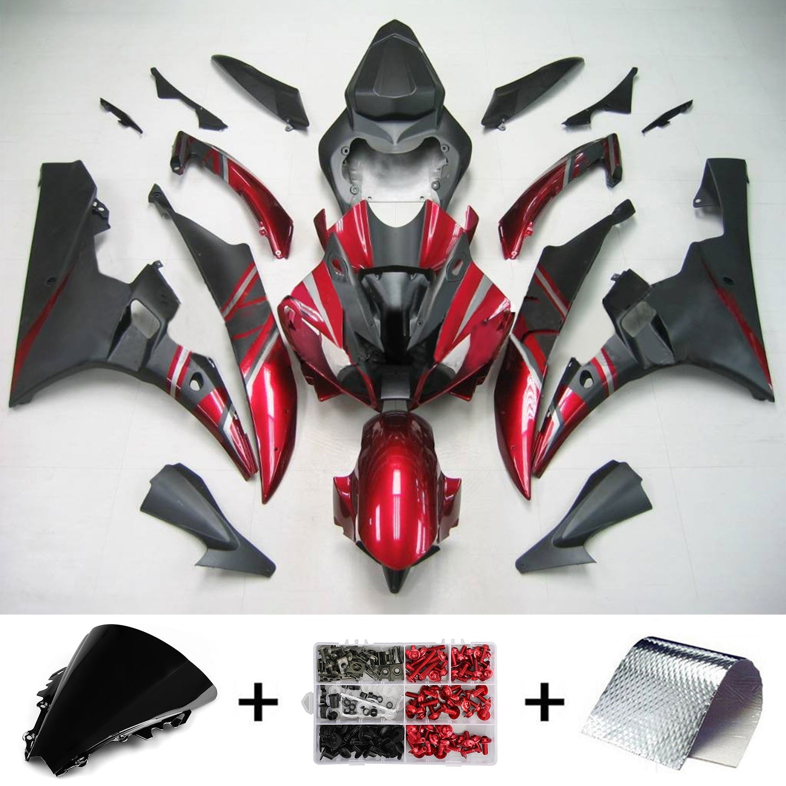 2006-2007 Yamaha YZF 600 R6 kuipset algemeen