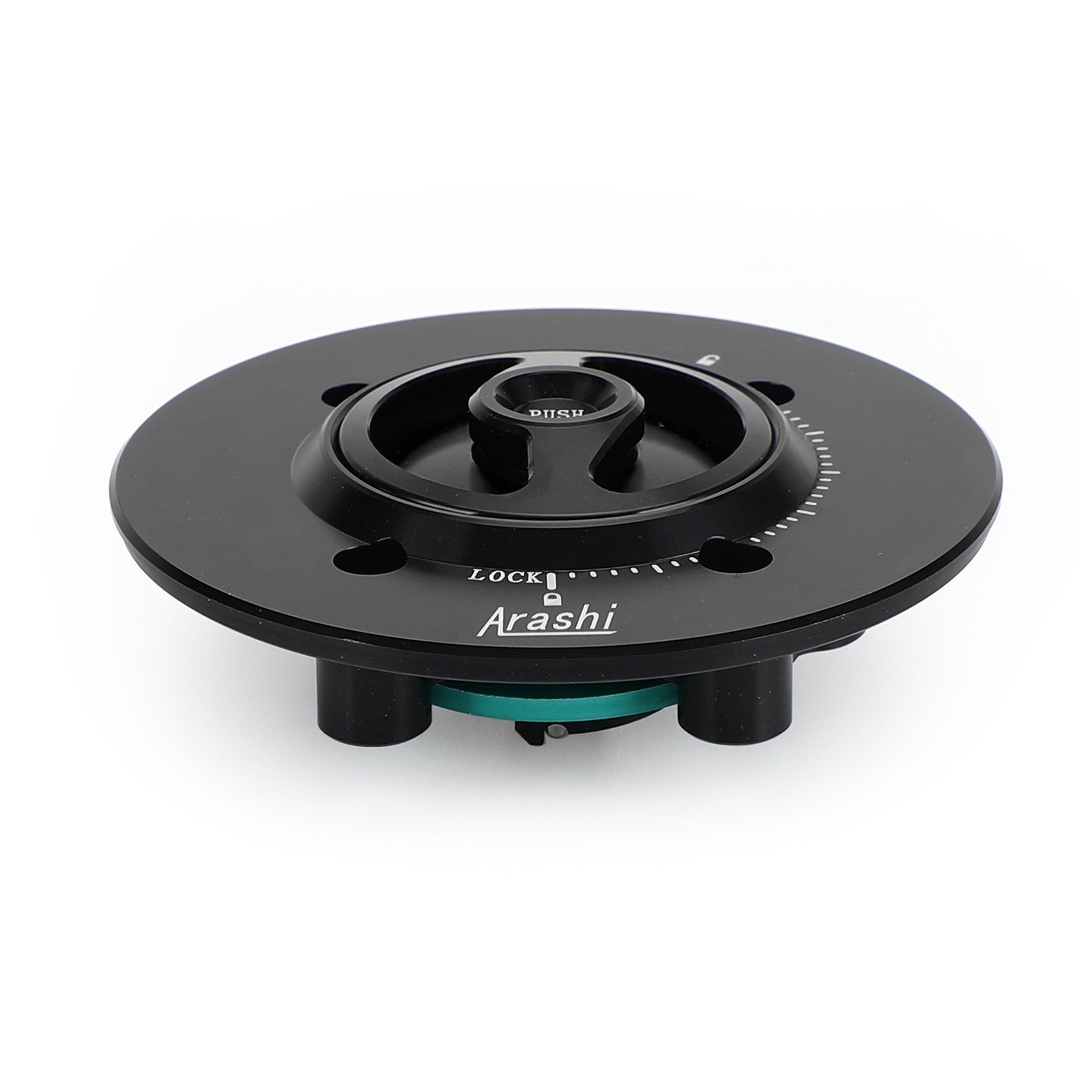 CNC Keyless Fuel Gas Tank Cap Black Fit For Kawasaki EX400 NINJA 400 2018-2019