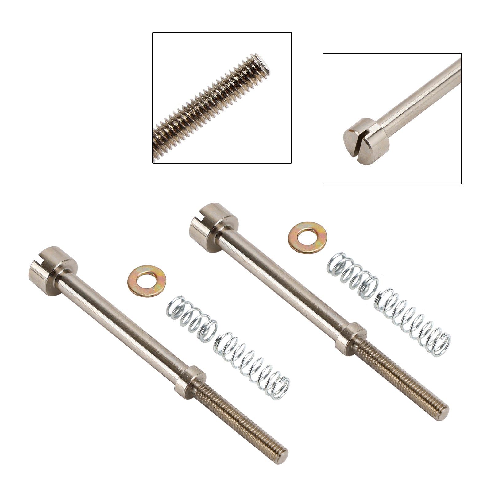 2x Carburador Reconstrução Kit de parafuso Idle parafuso ajuste para 90-06 Big Twin 27006-88