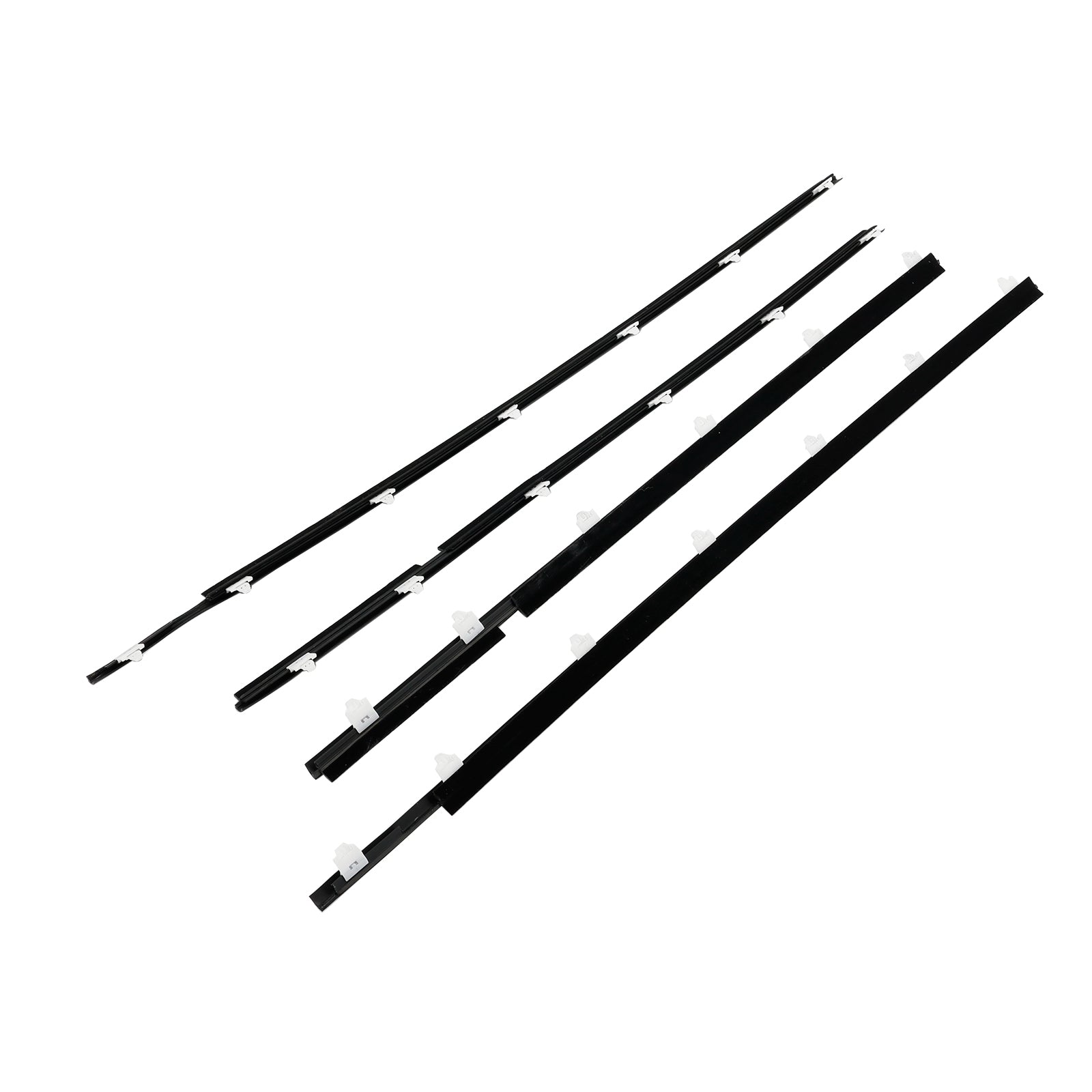 4pcs vonkajšie zľahce pásové pásové tesnenie pre Toyota Land Cruiser FJ80 HDJ81 90-98