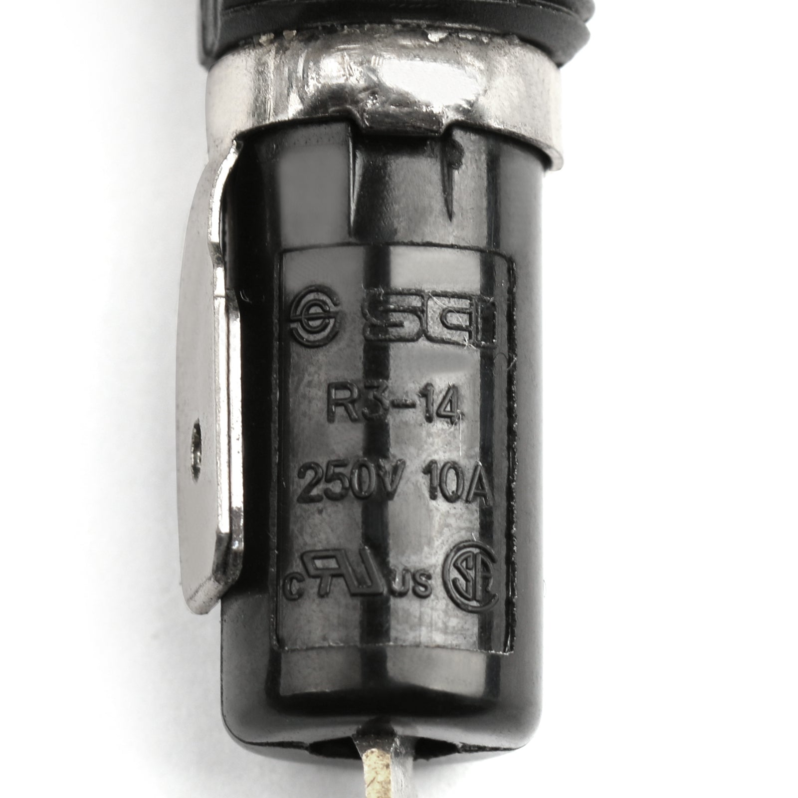 SCI R3-14C Panneau Mount Châssis Fuse Fuse pour 6x30 mm Fusibles 10A 250V