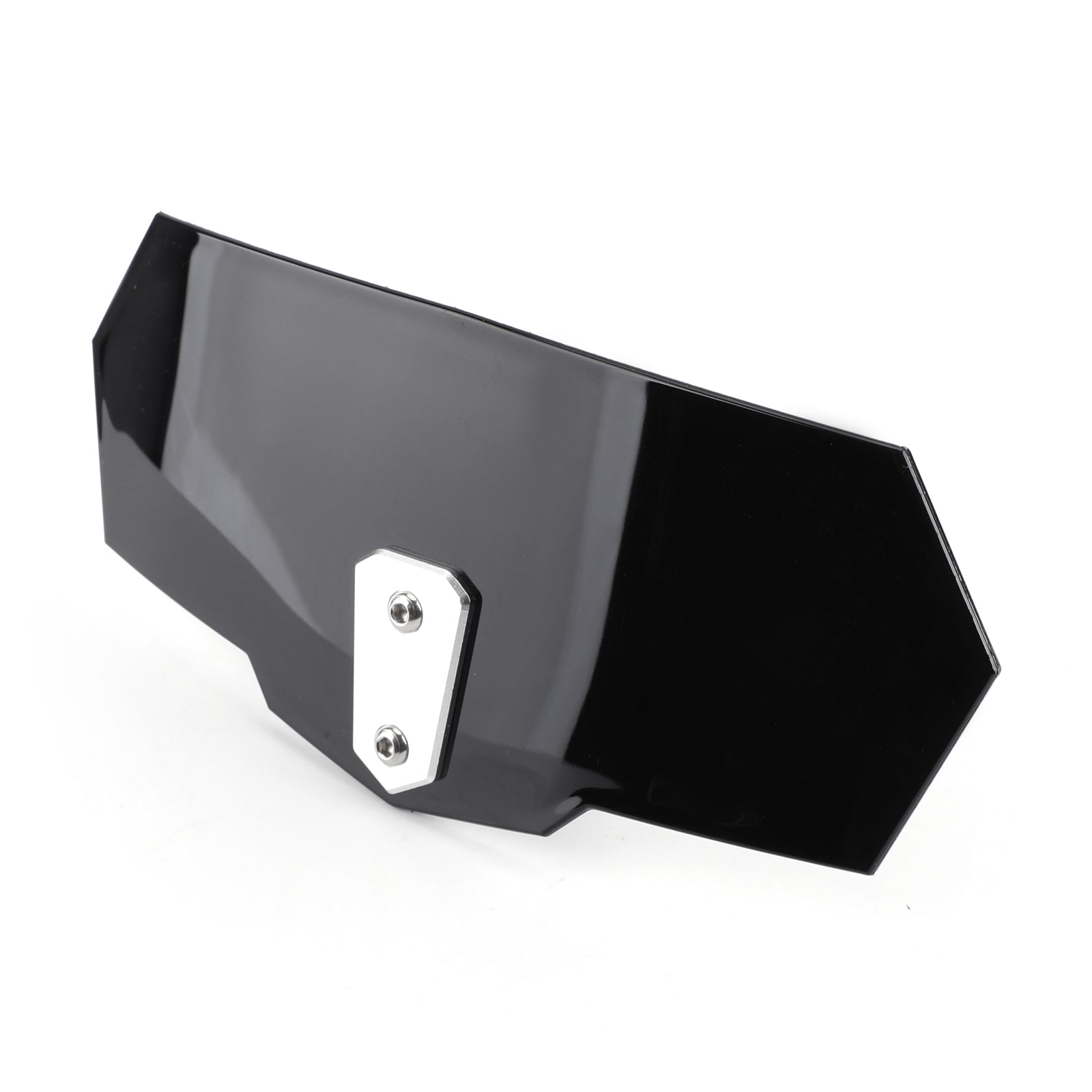 Universal justerbar vindrutans förlängningsavböjare för Honda Yamaha svart