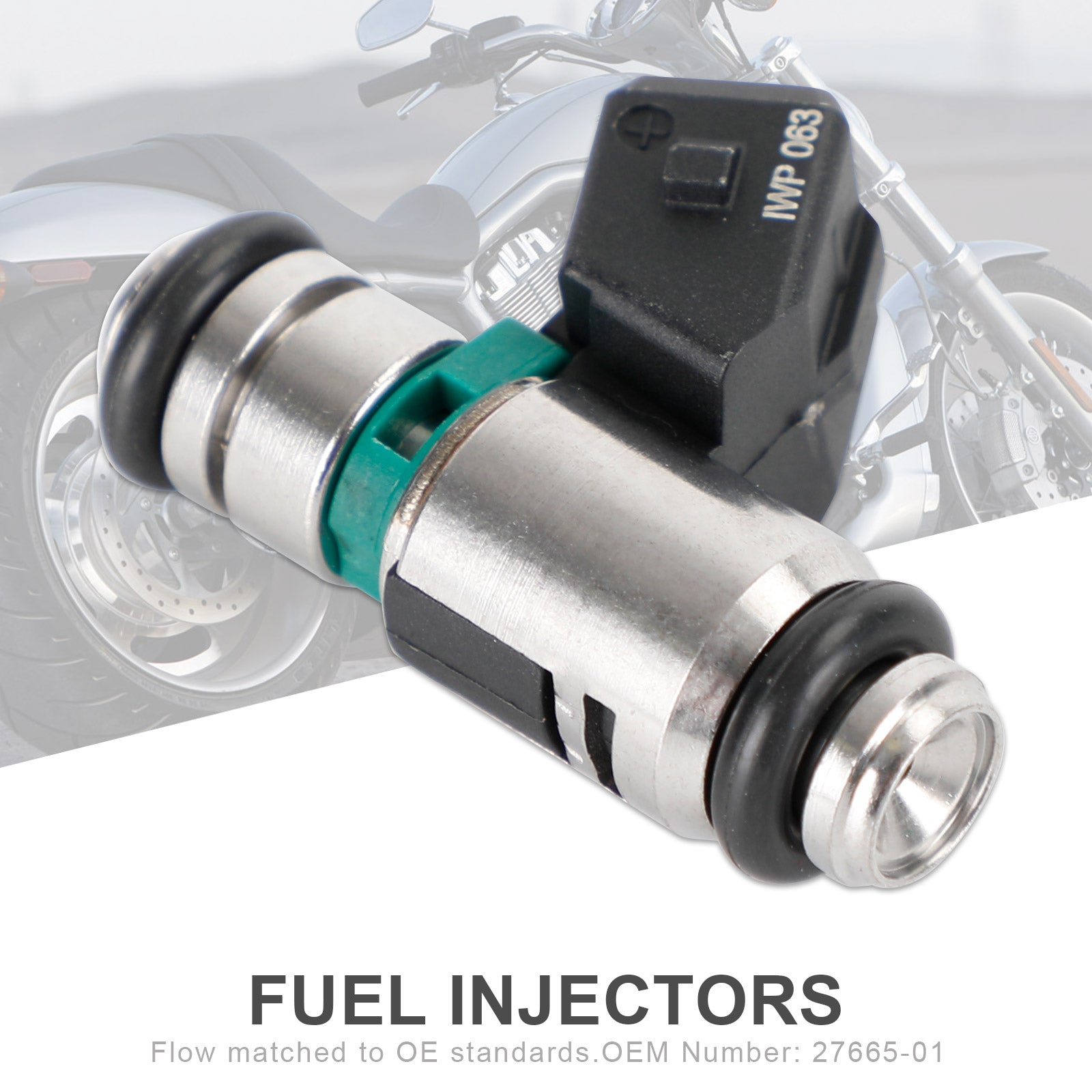 Twin Power 5,6 g/s brandstofinjector Direct Fit OE-vervanging 27665-01/A V-Rod VRSC Generiek