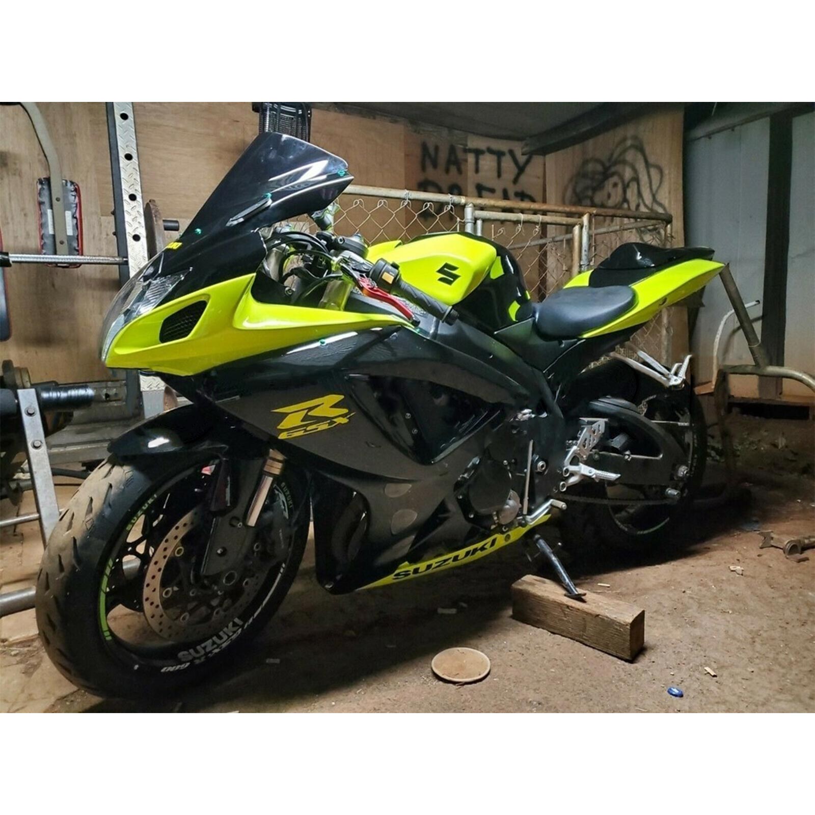 2006-2007 Suzuki GSXR 600/750 K6 Amotopart Kit de carenado de inyección Carrocería Plástico ABS # 158