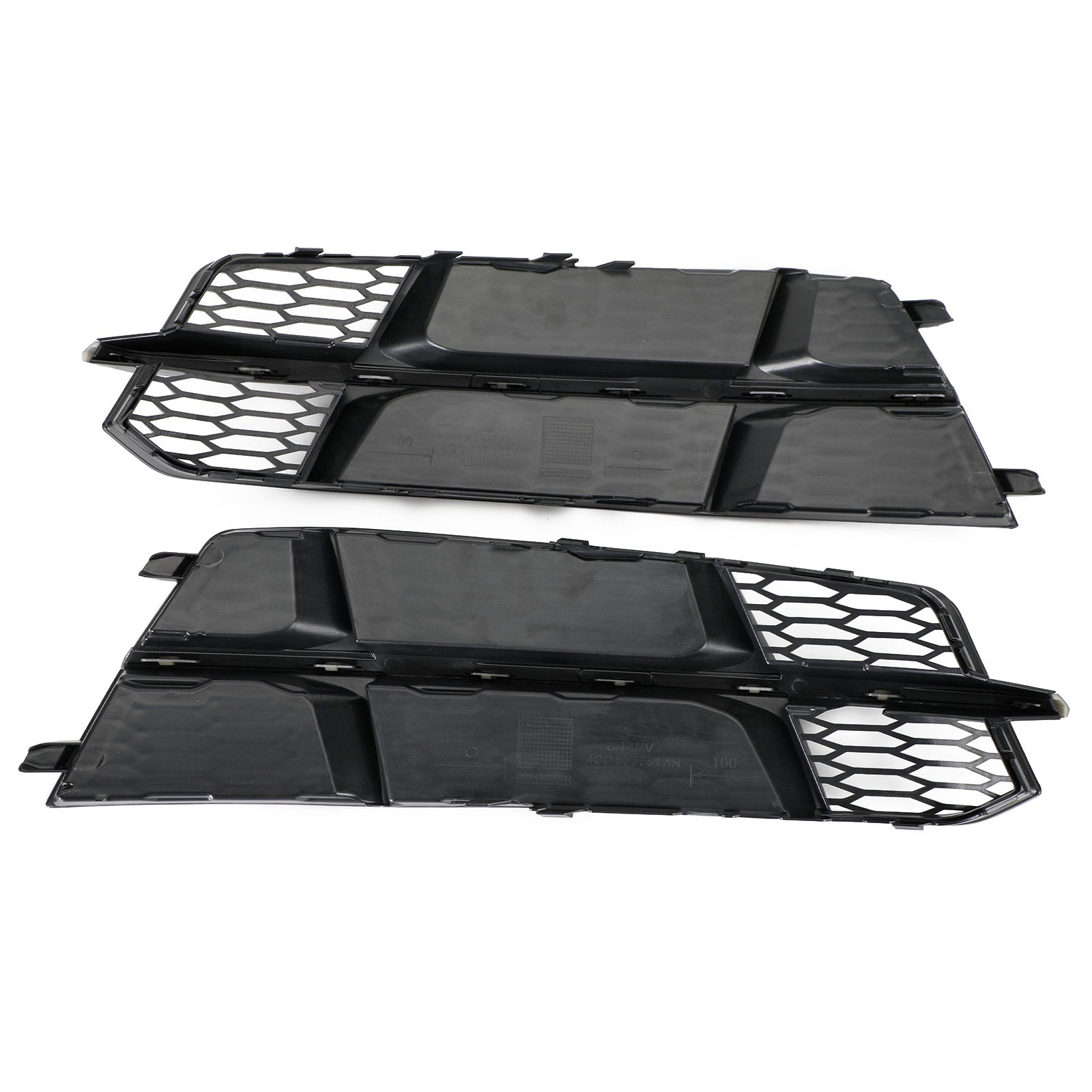 2016-2018 Audi A6 C7 S-Line Front Bumper Lower Grille Grill Matt Black