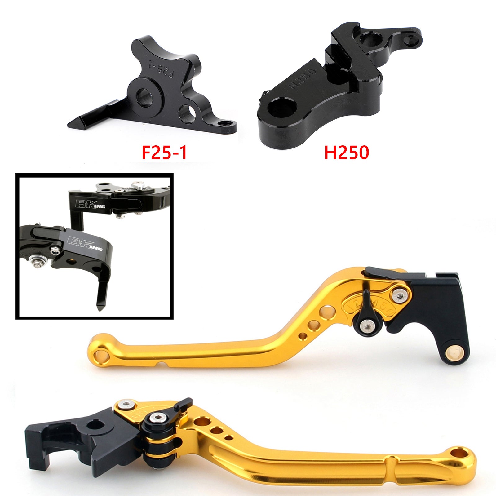 Long Clutch Brake Lever fit for Honda CBR500R/CB500F/X 19-21 CBR300R 19-21