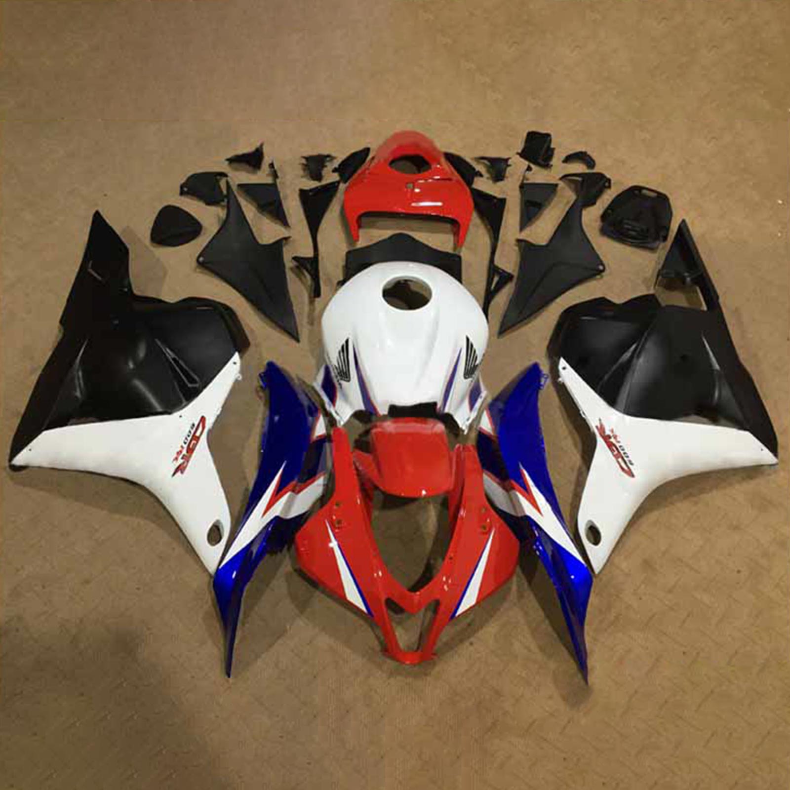 2009-2012 Honda CBR600RR F5 Kit de carénage carrosserie plastique ABS