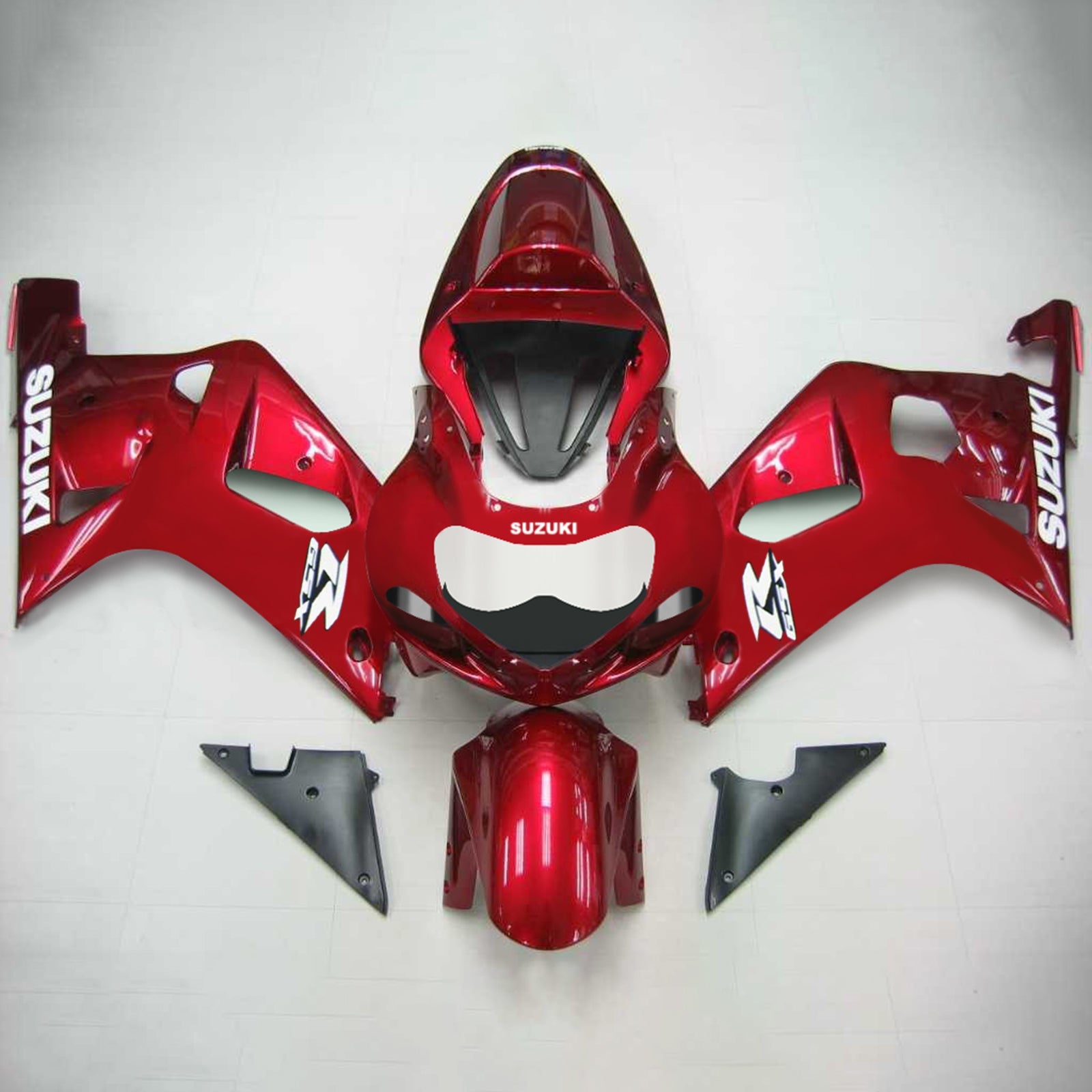 2001-2003 Suzuki GSXR750 K1 Amotopart vstrekovacia kapotážová súprava karosérií Bodywork plast ABS #118