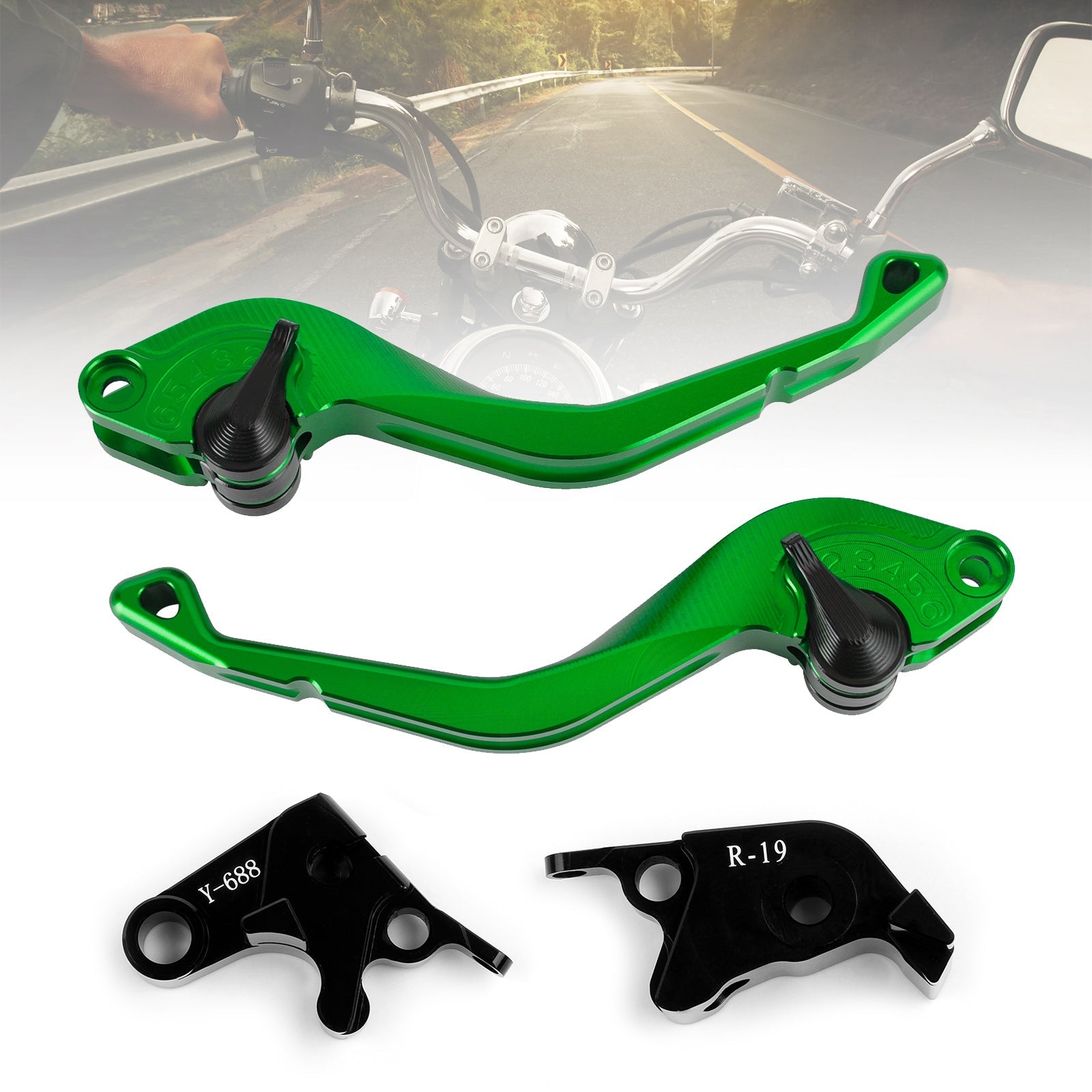 Yamaha YZF R1 2009-2014 CNC Kort kopplingsbromsspak