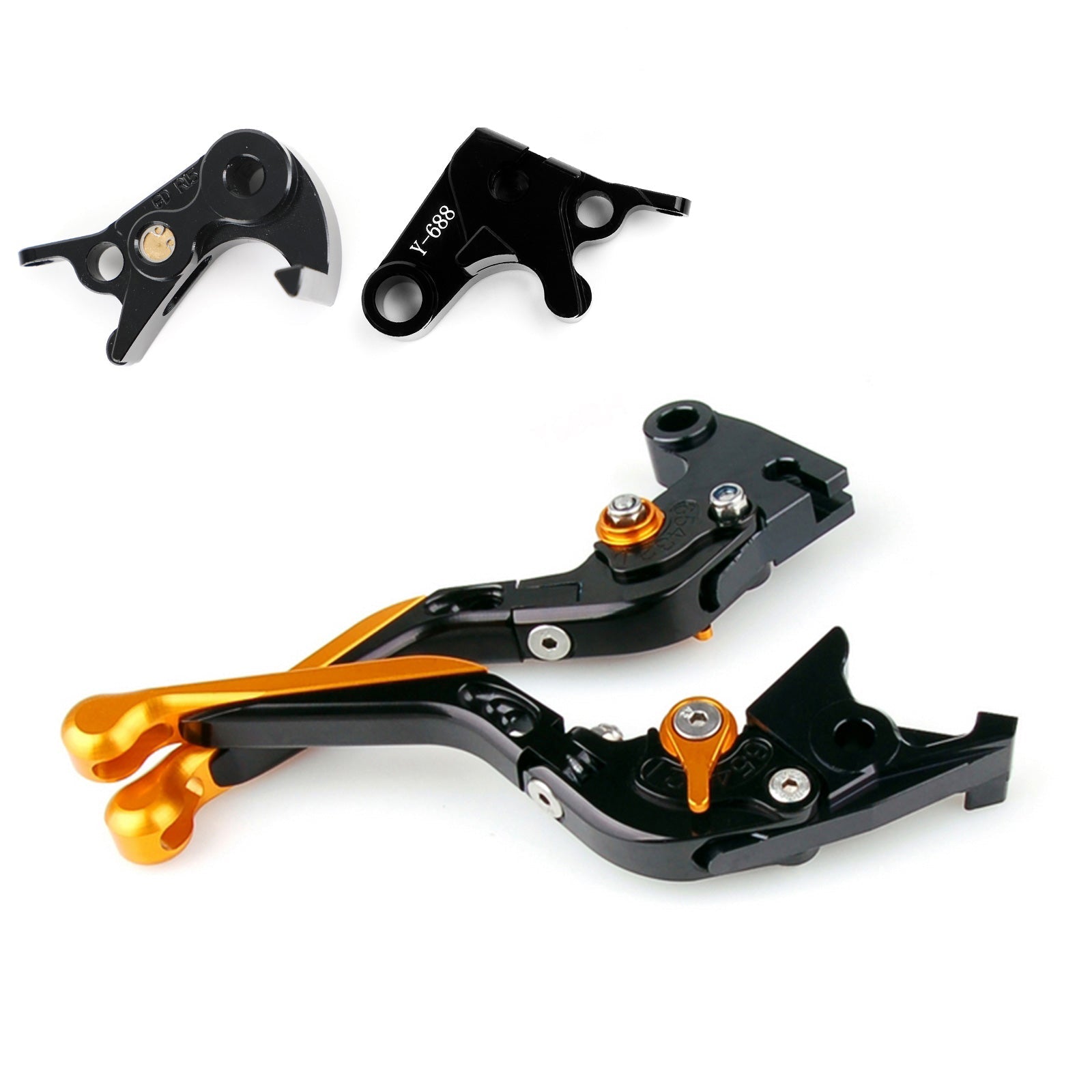 Justerbar kopplingsbromsspak för Yamaha YZF R1/R1M/R1S 15-2021 YZF R6 17-2020 Generisk