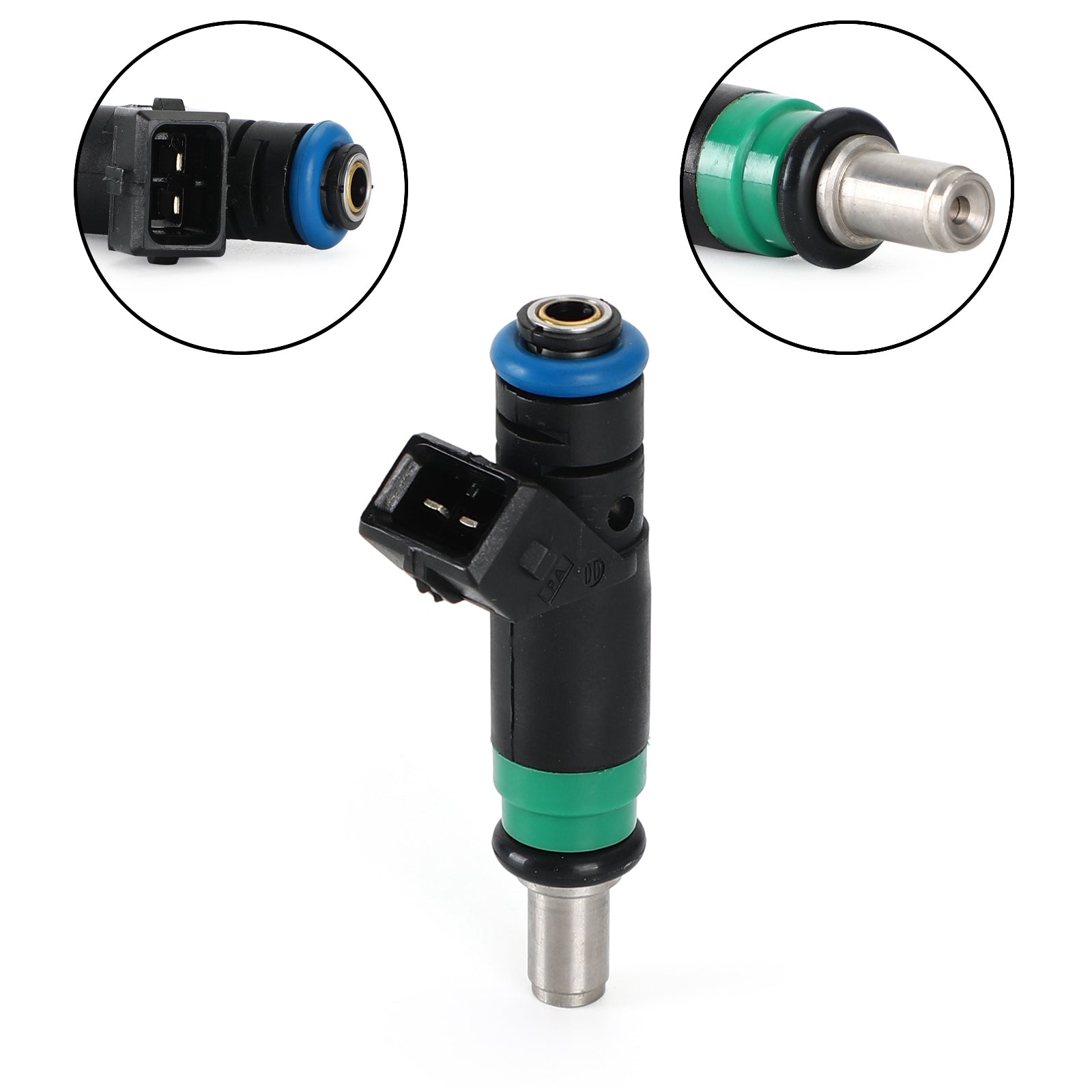 1 inyector de combustible 98MF-BB apto para Ford Fiesta V 2001-2008 Fusion 2002-2012 1.4L genérico