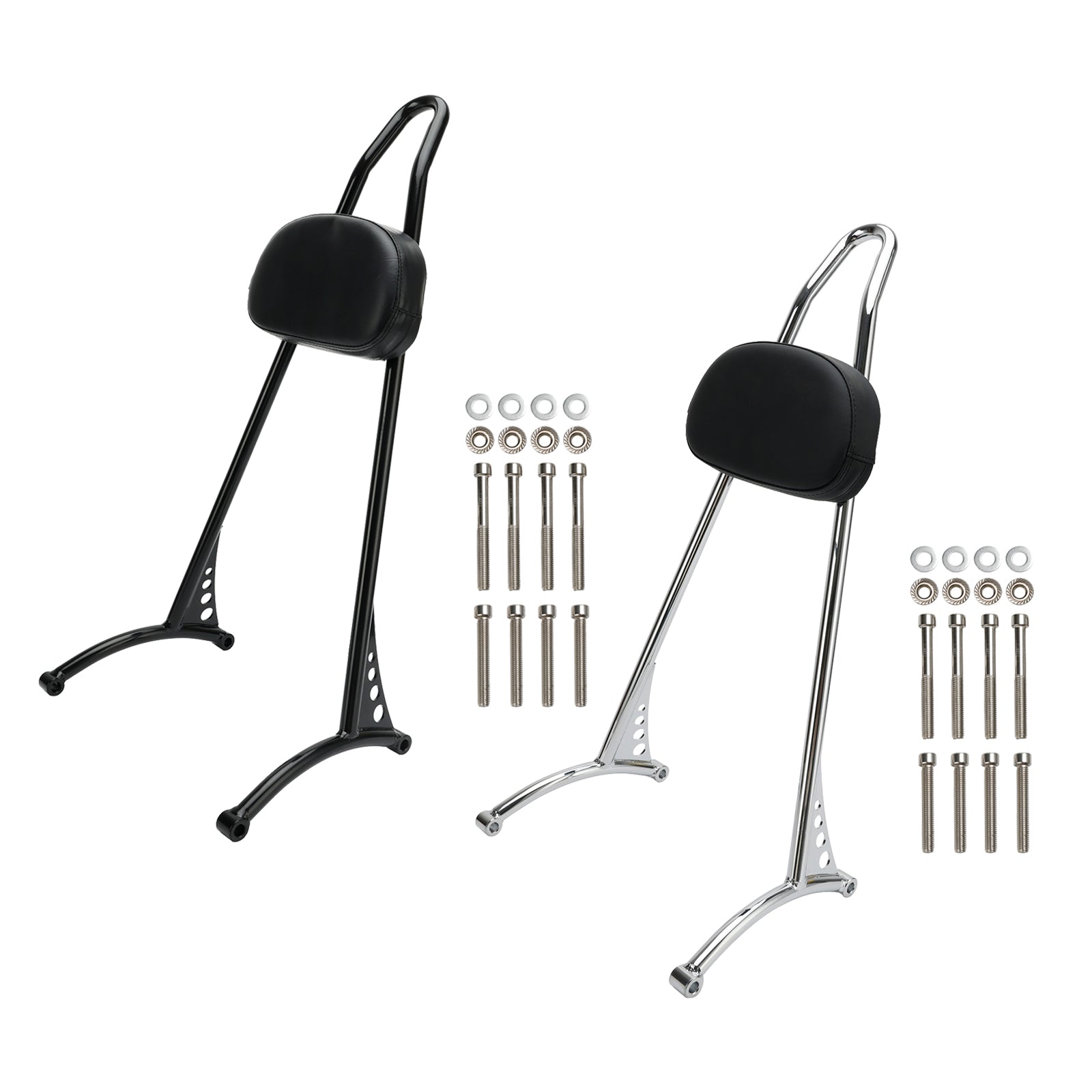 Dossier de barre Sissy passager pour Sportster Iron 883 1200 XL 48 72 2004-plus tard