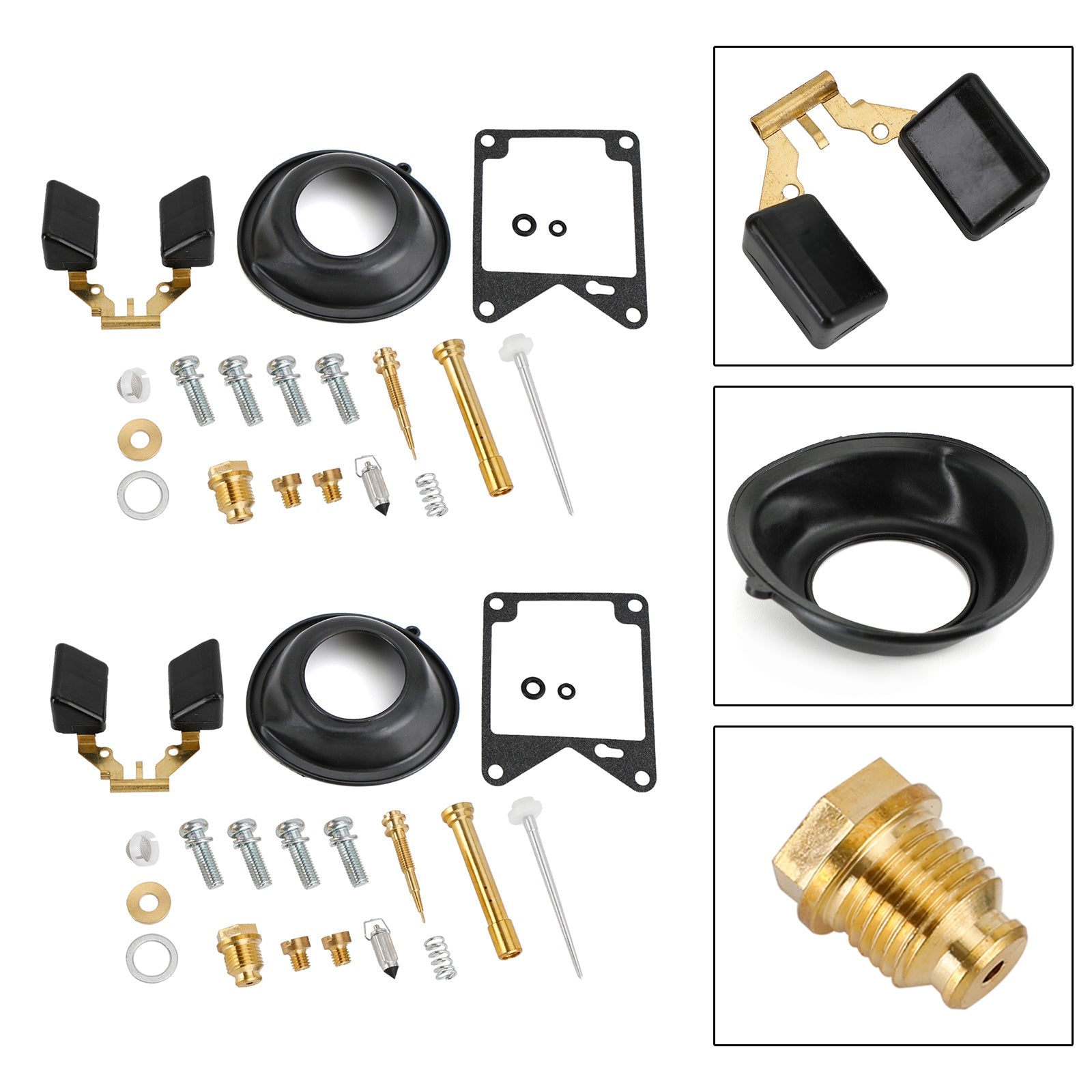 Yamaha Virago 750 XV750 1981-1983 2X Kit de reparo de carburador de carburador