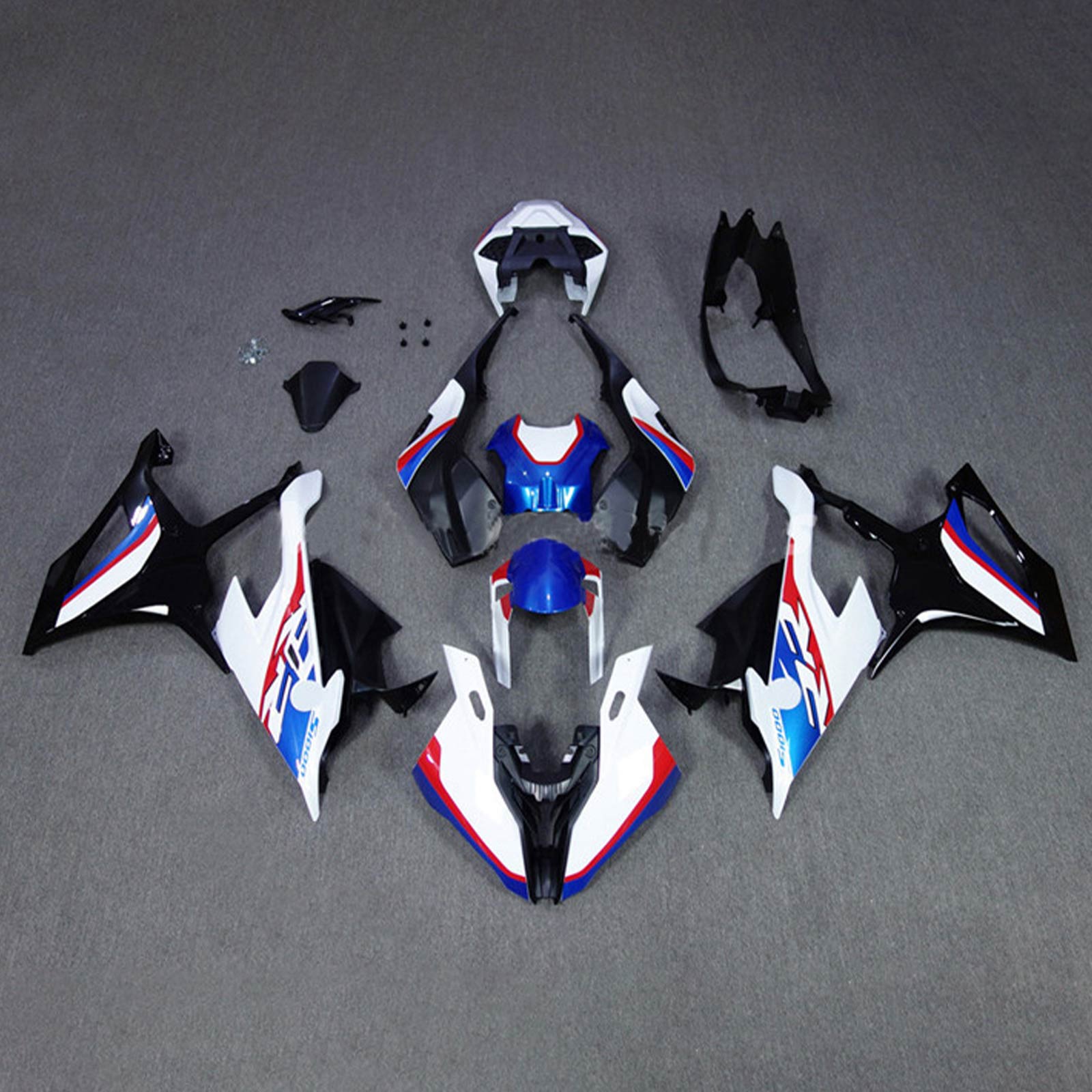 2019-2022 BMW S1000RR Amotopart vstrekovanie Kit Kadywork Bodywork Plastic ABS #107