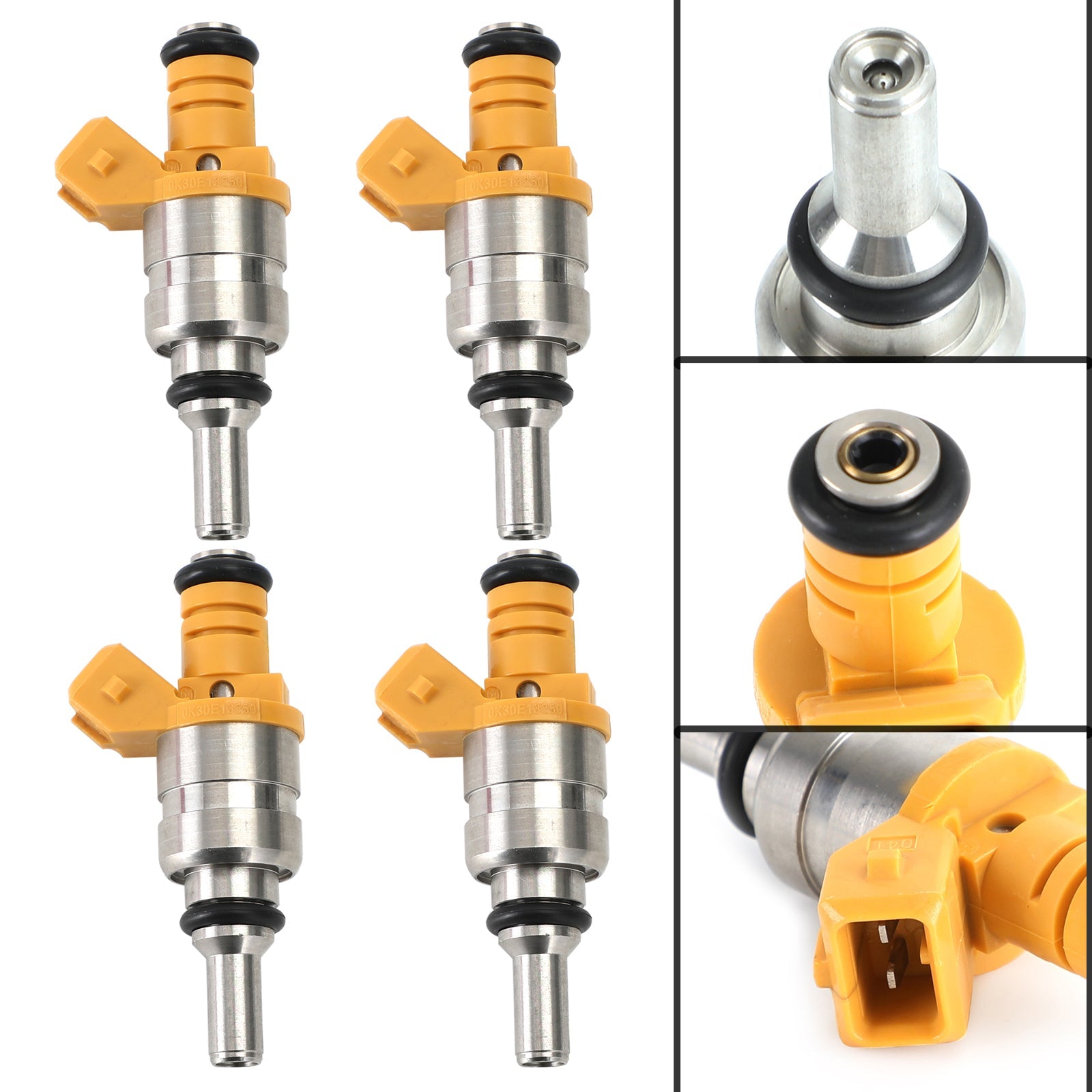 4ks vstrekovače paliva 0K30E13250 FIT KIA RIO 1,6L L4 2001-2005 FJ640 GENERIC