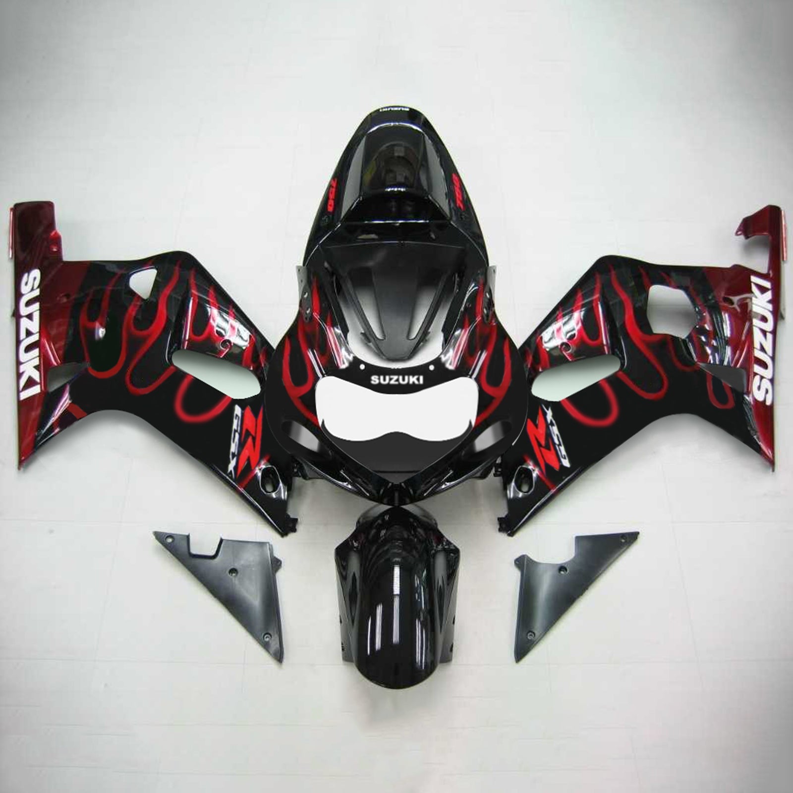 2001-2003 Suzuki GSXR750 K1 Amotopart Injection Fairing Kit Bodywork Plastic ABS #109