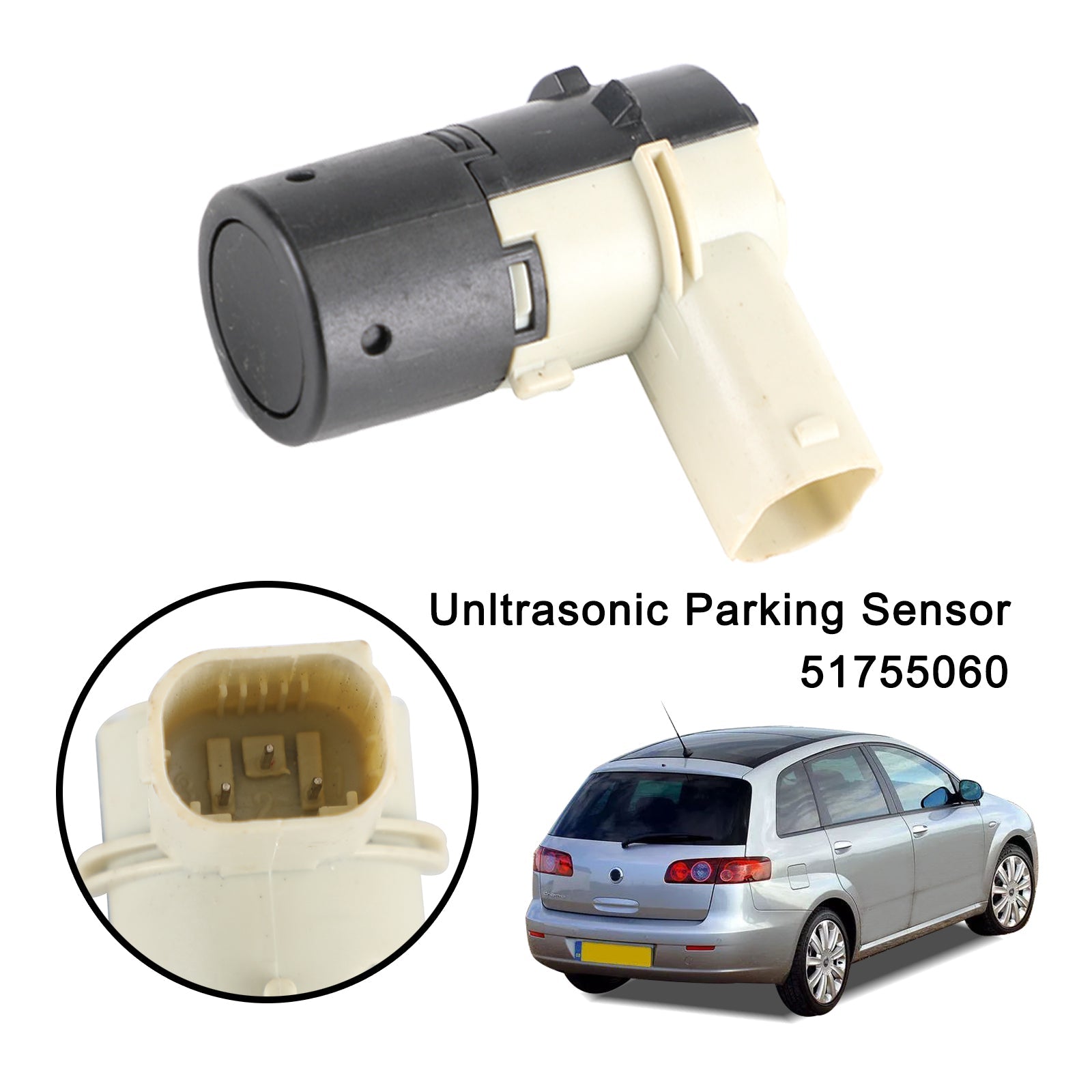 Sensor de estacionamiento ultrasónico PDC para Alfa Romeo 147 156 159 166 Brera Spider genérico